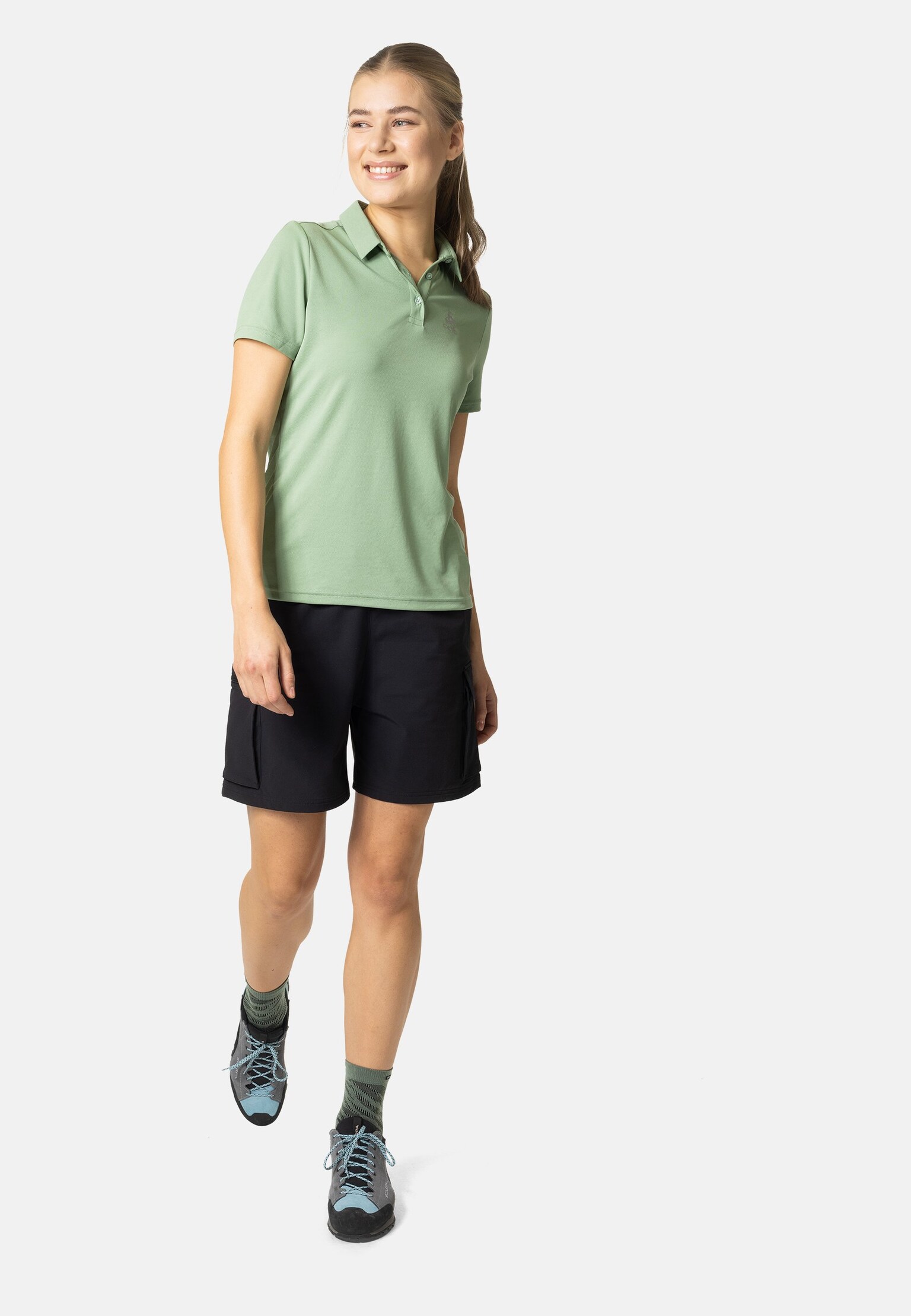 Cardada-poloshirt voor dames