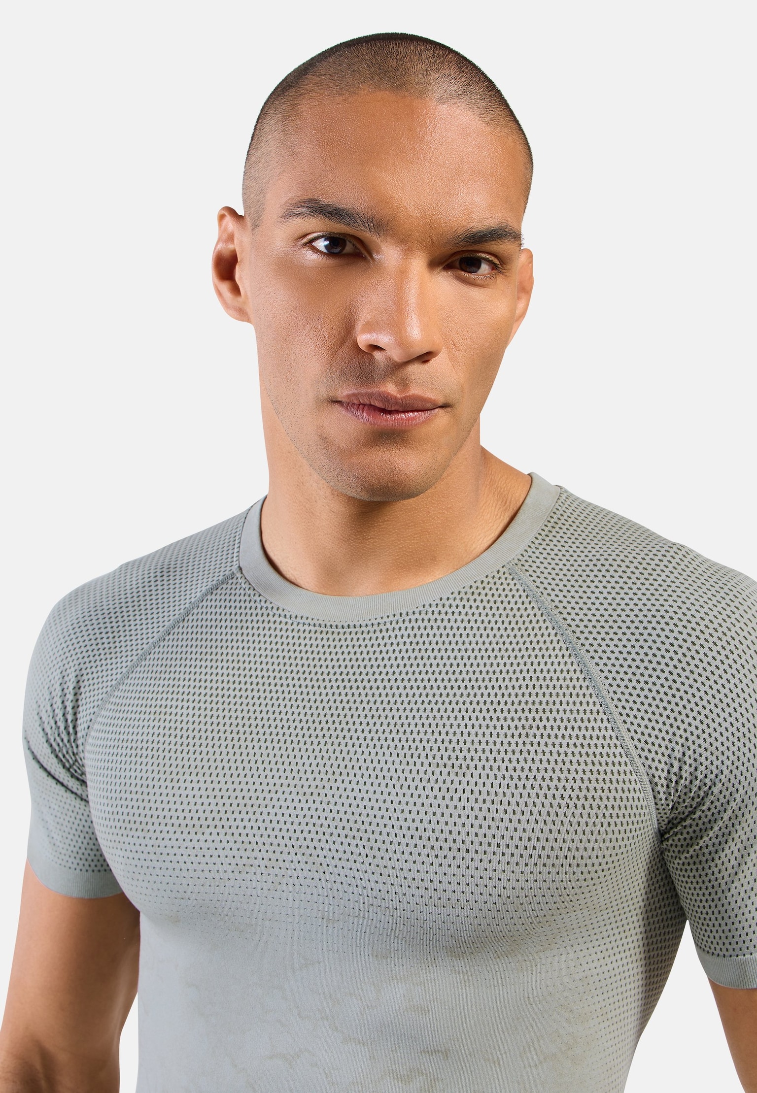 The Performance Light rain-dye short-sleeve base layer top