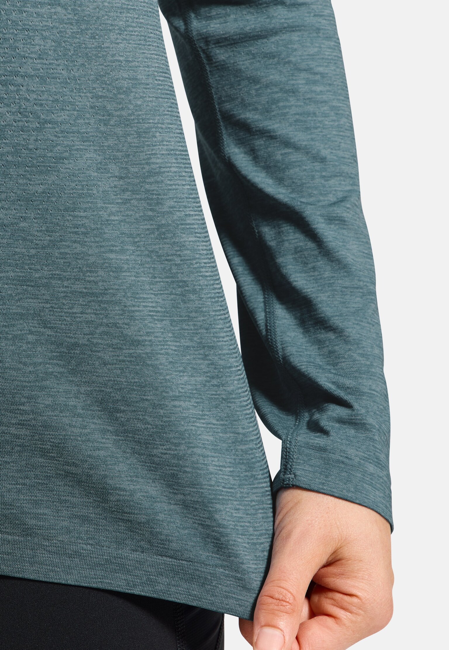 Essential Seamless Hardloop Shirt met Lange Mouwen