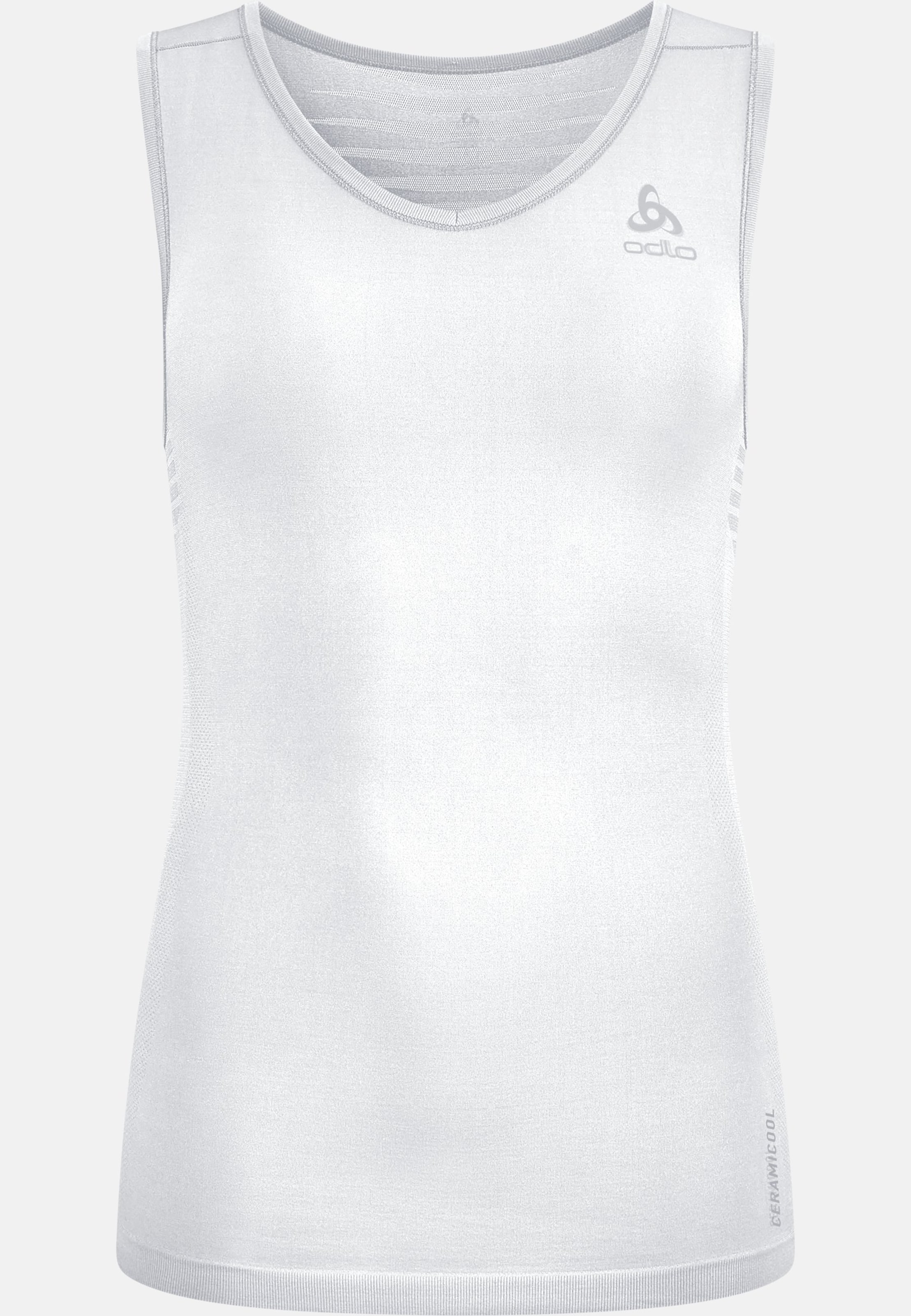 Odlo Performance X-Light Base Layer Singlet für Damen, XS, weiss
