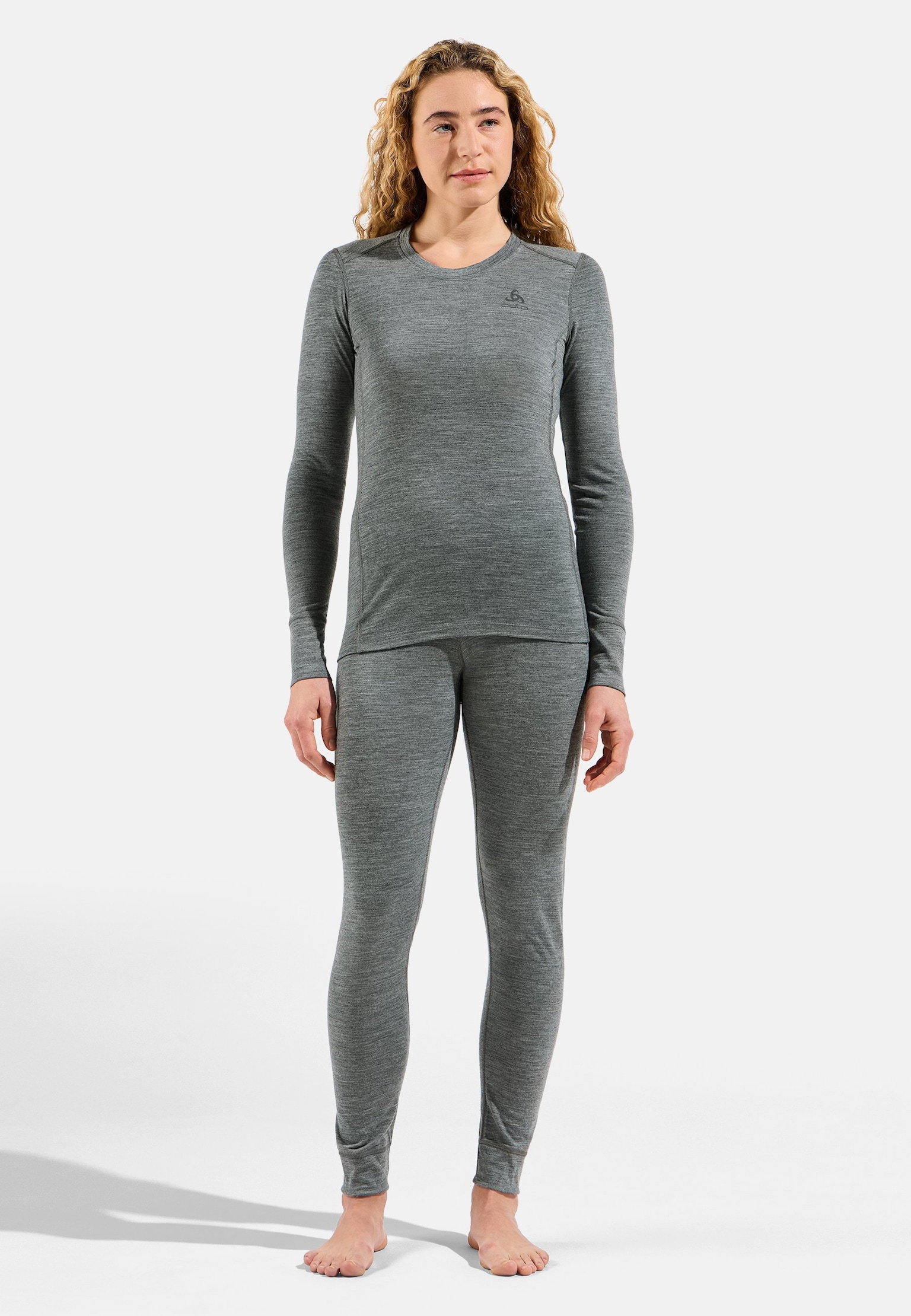 T-shirt technique à manches longues Natural 100 % Merino Warm pour femme