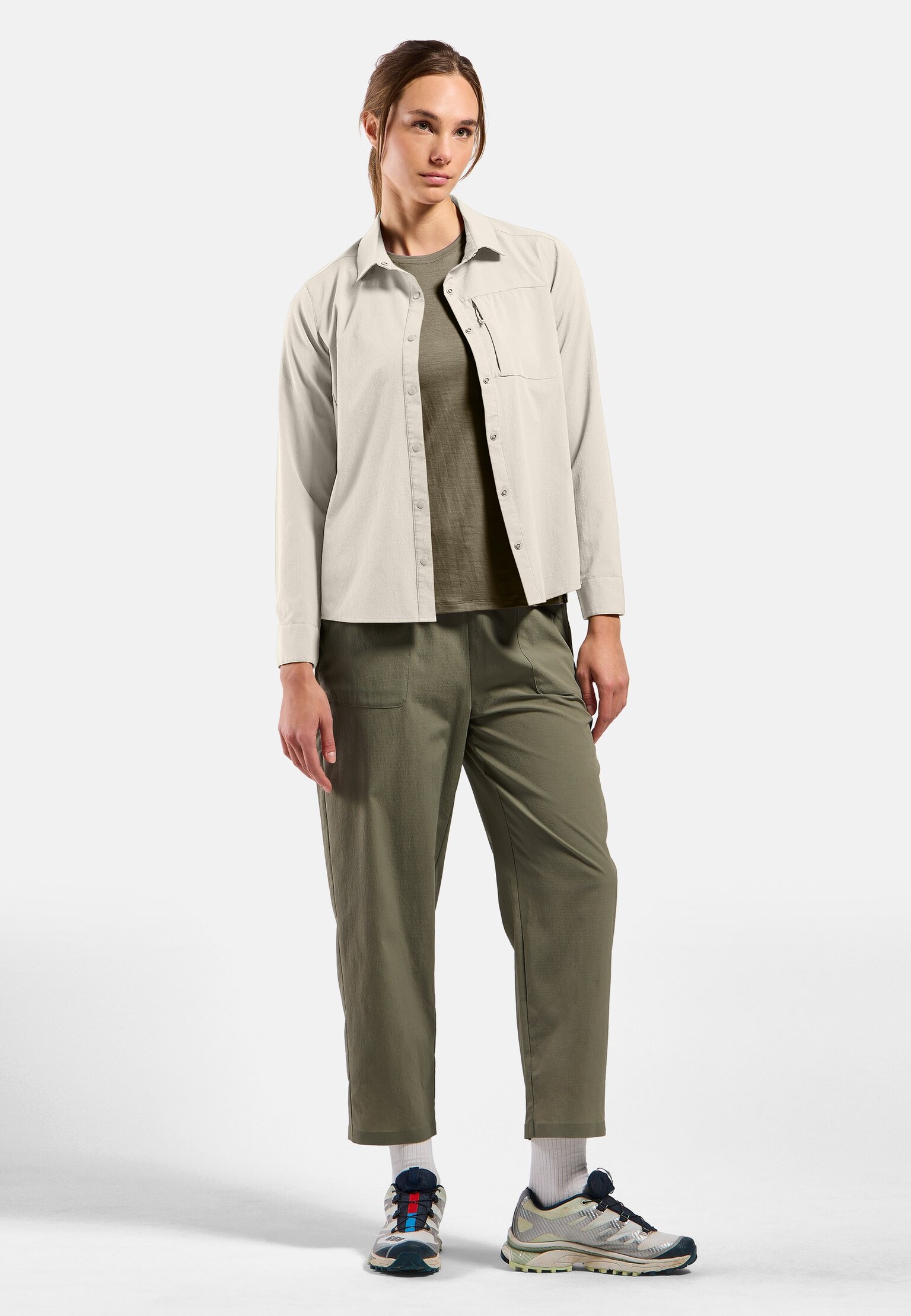 Essentials Langarm-Wanderhemd