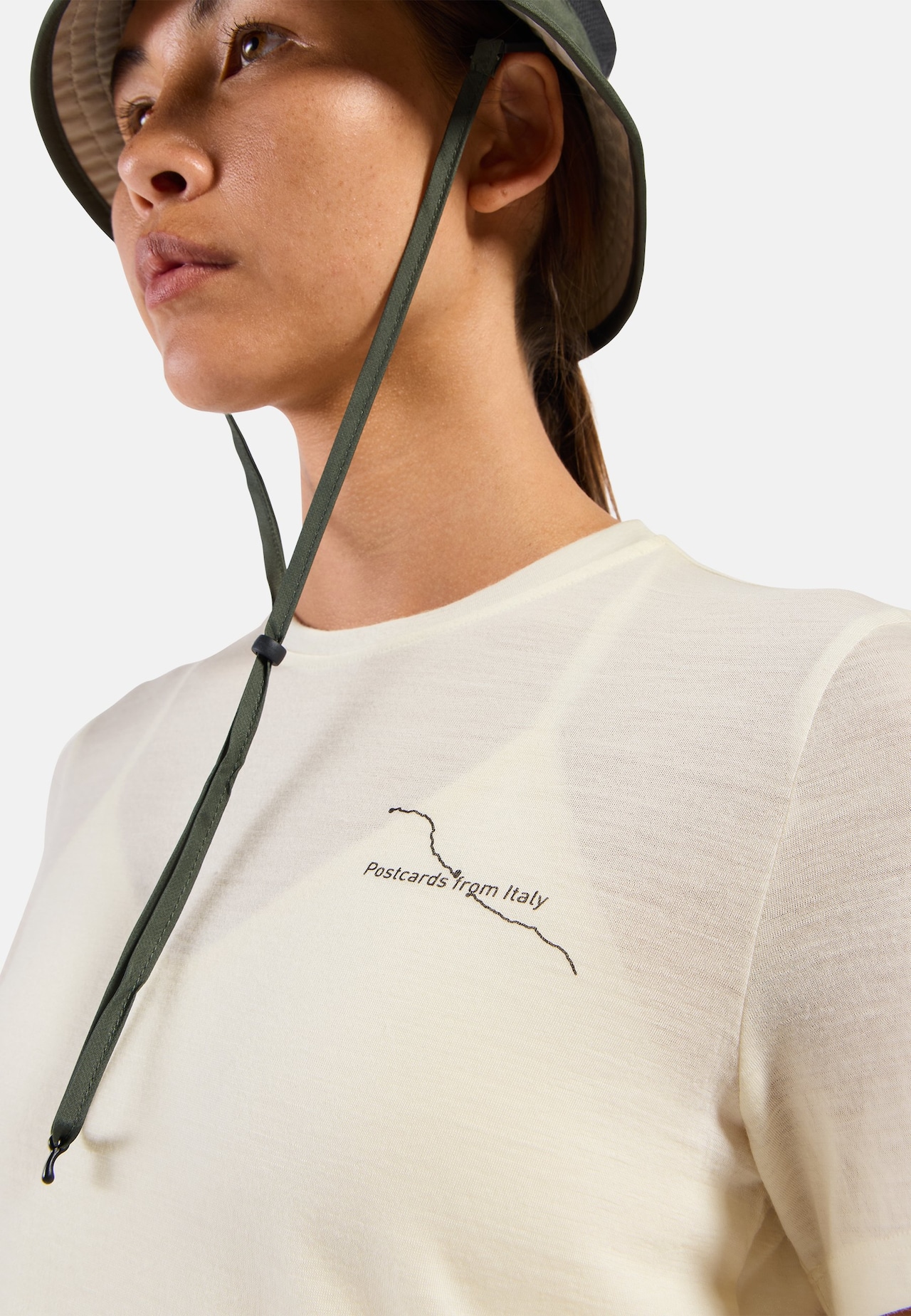 Merino 160 Postcards t-skjorte