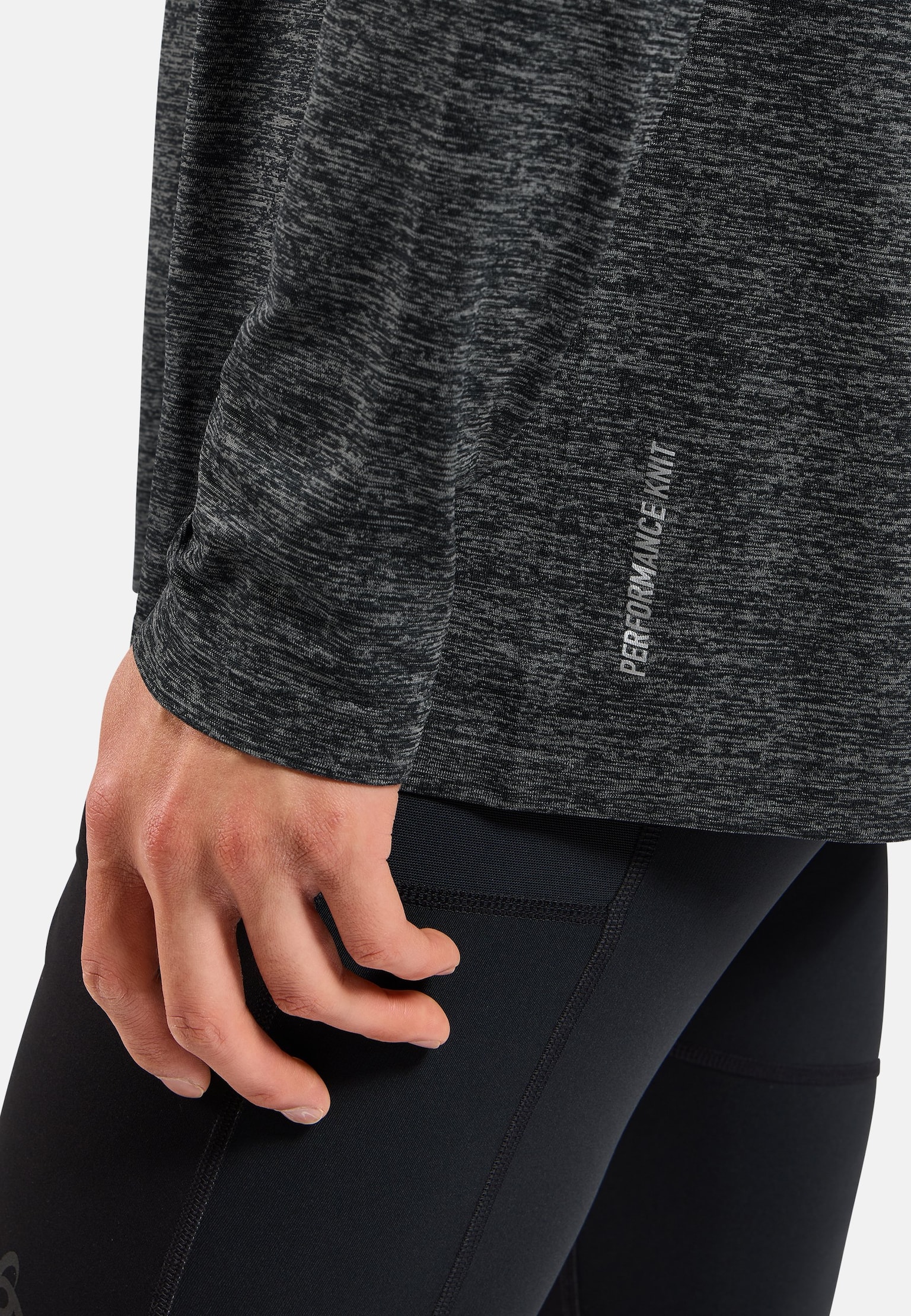 Essential Seamless Hardloop Shirt met Lange Mouwen