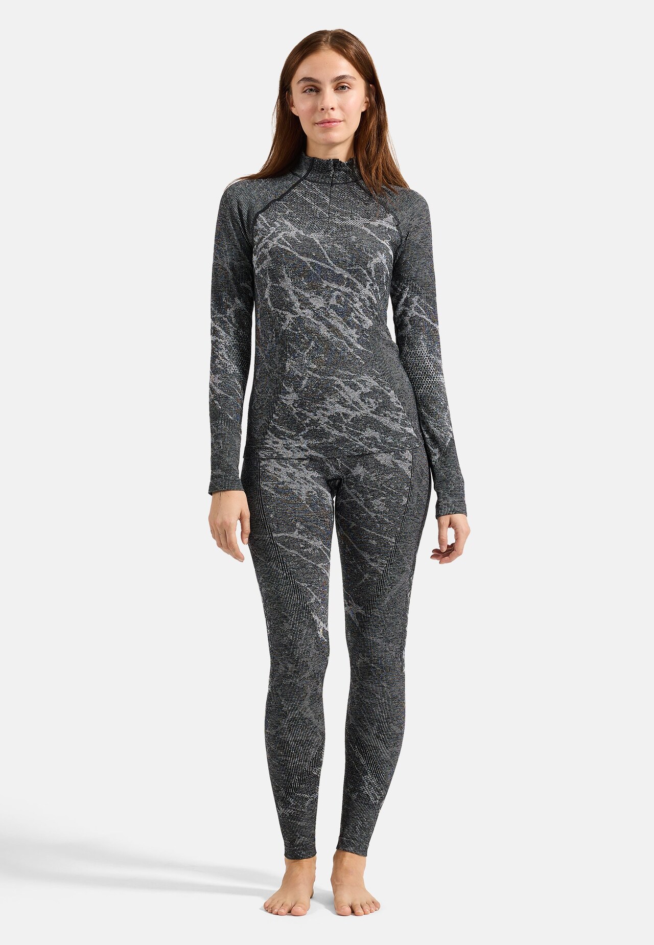 Intimo tecnico Blackcomb a mezza zip