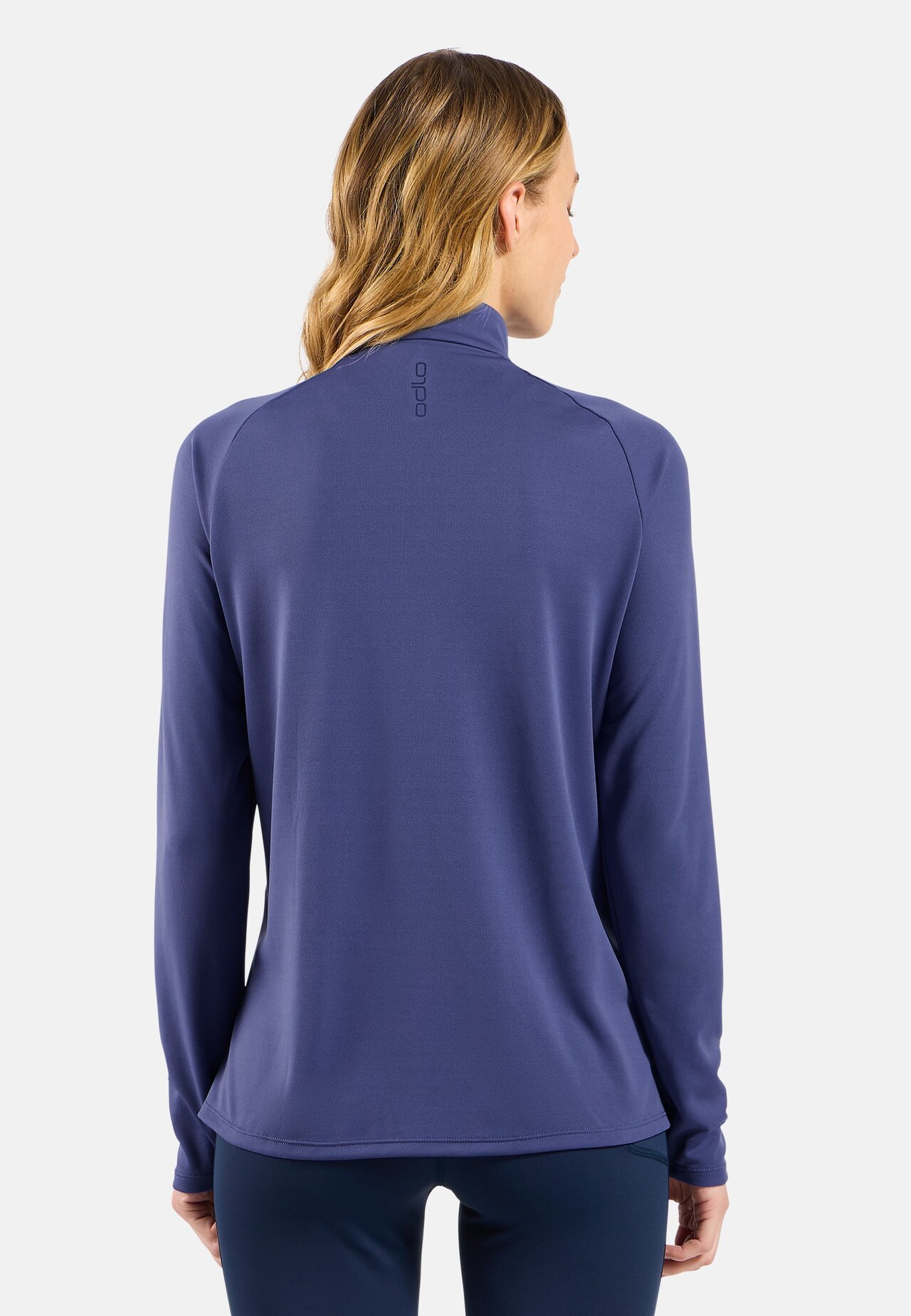 Felpa da running Essential Ceramiwarm a mezza zip
