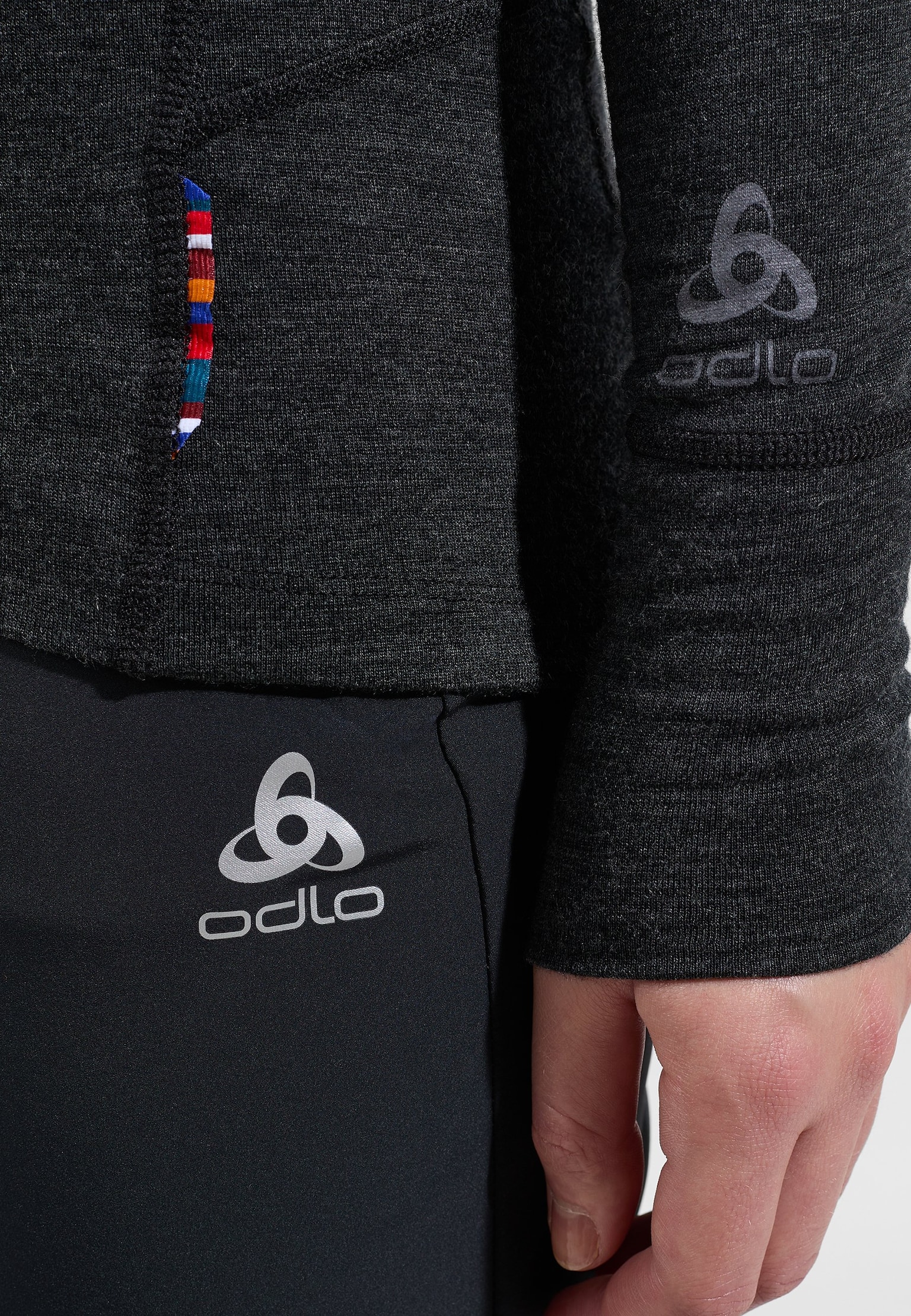 Merino 200 Warm Langarmshirt mit Print