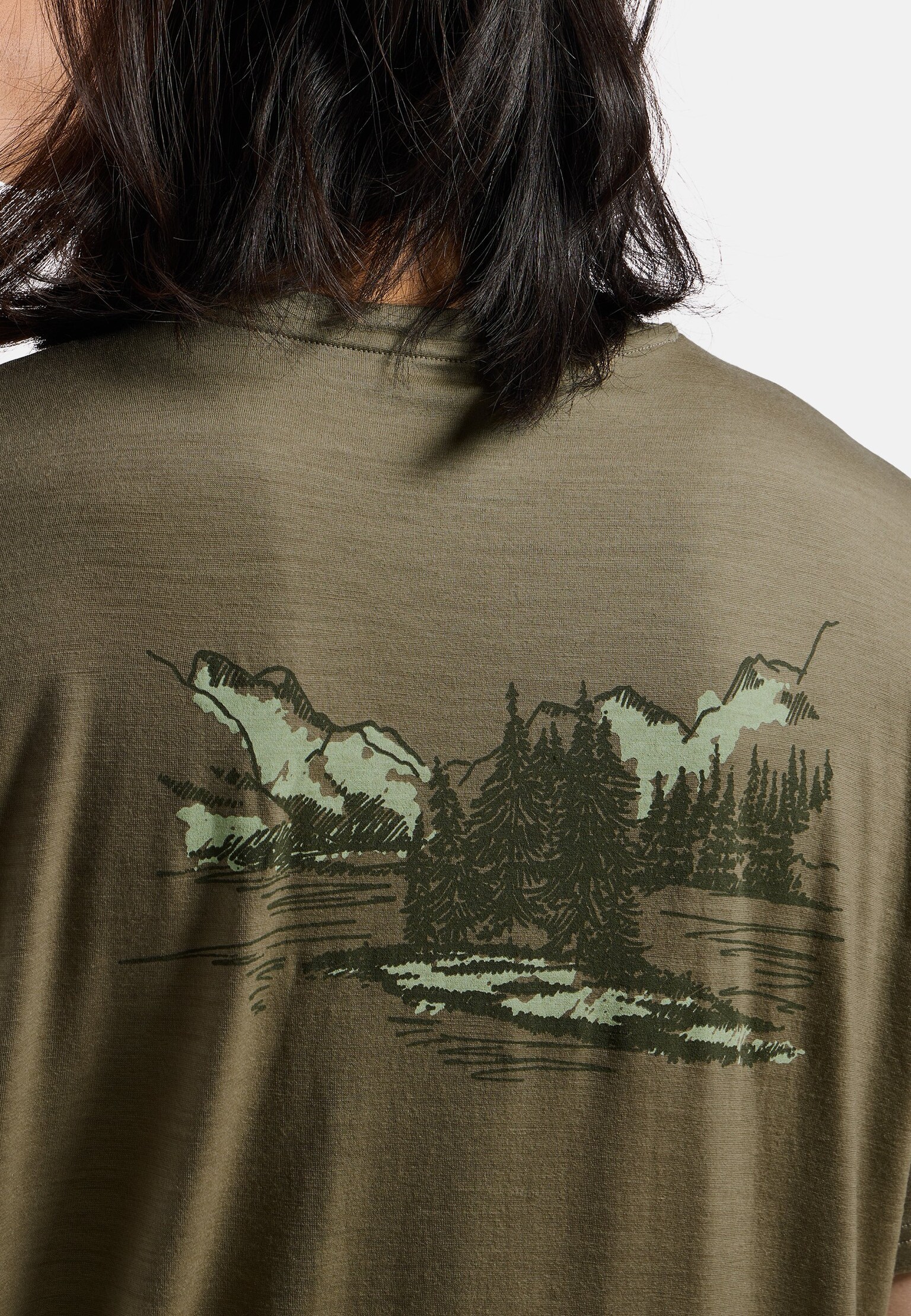 Ascent Merino 160 T-Shirt mit TMOT-Print