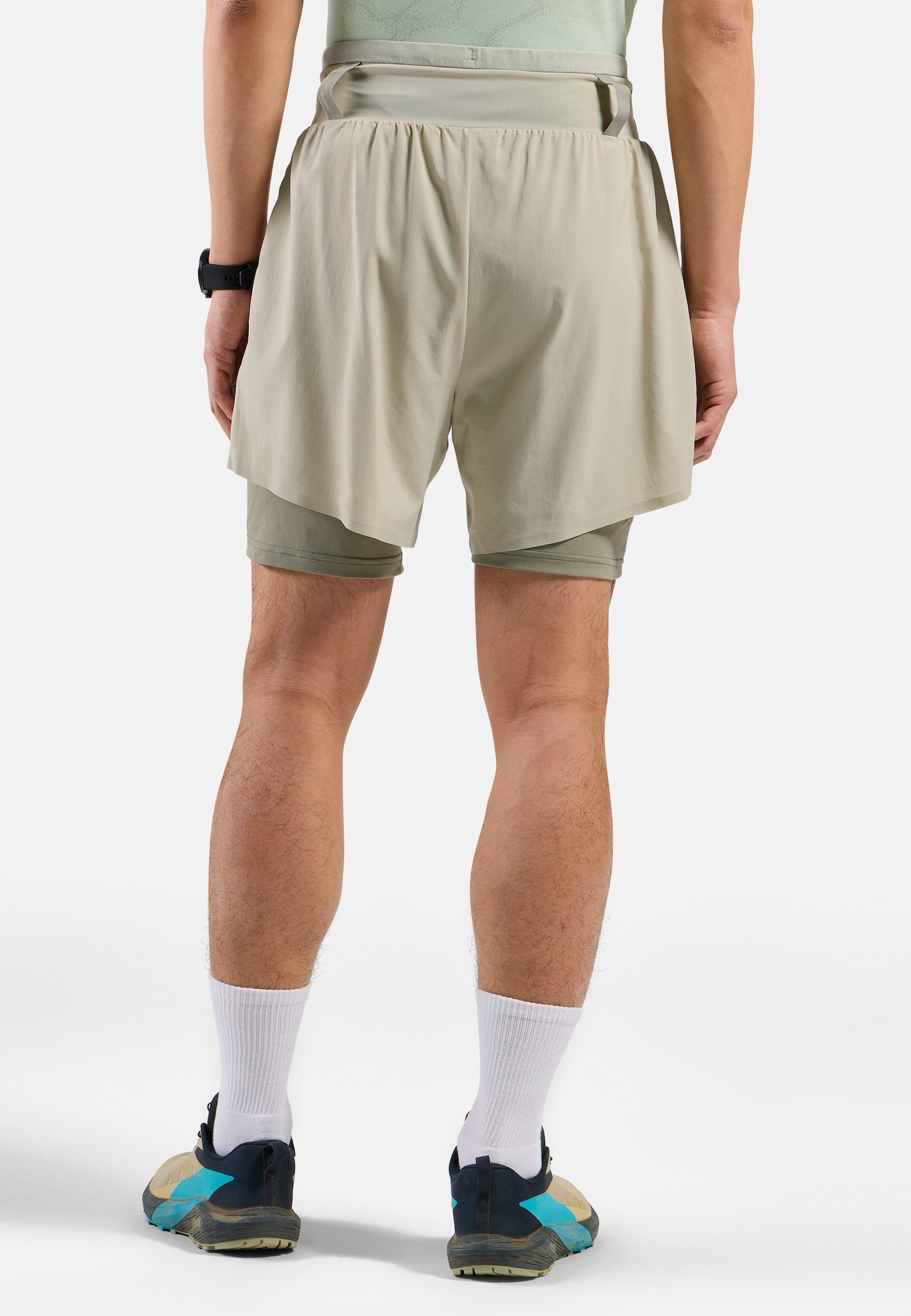 X-Alp 6-tommer 2-i-1 terrengløp shorts 2.0