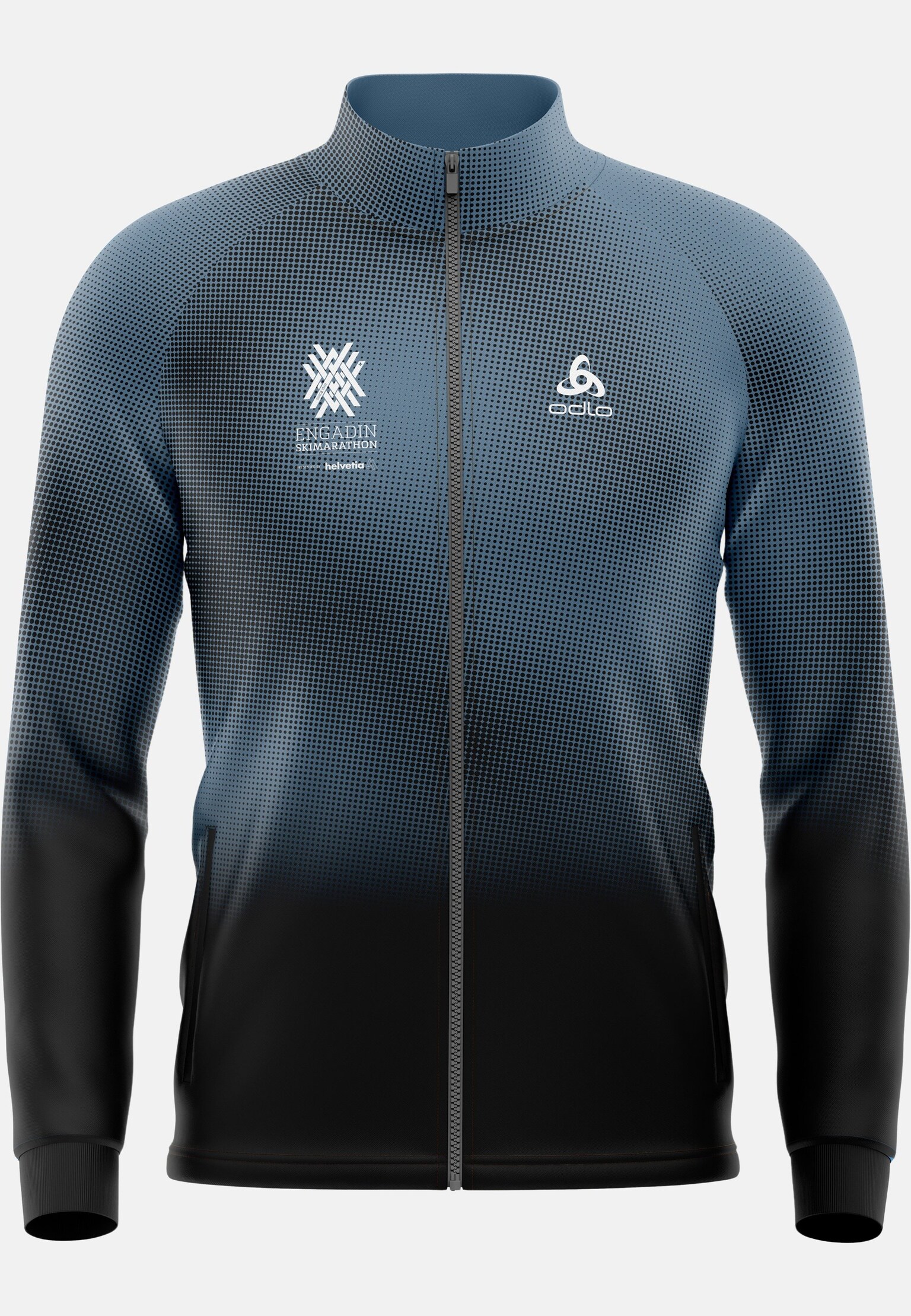 The Odlo x Engadin Skimarathon XC performance jacket