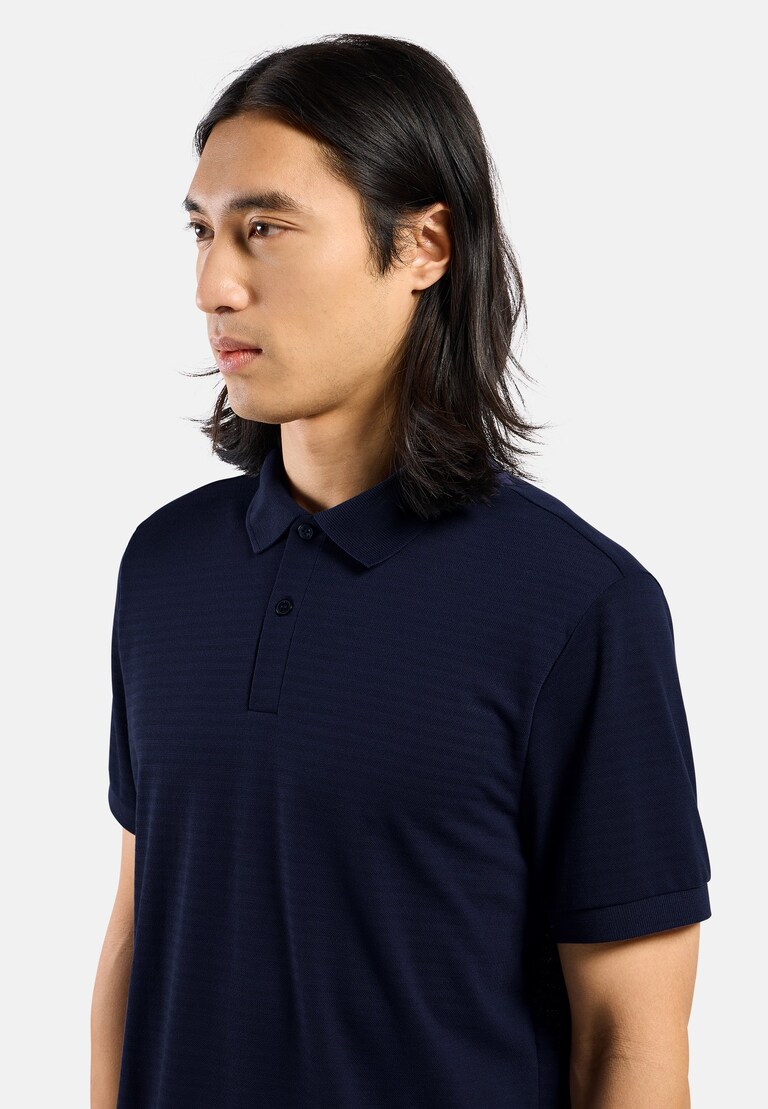 The Ascent natural polo shirt