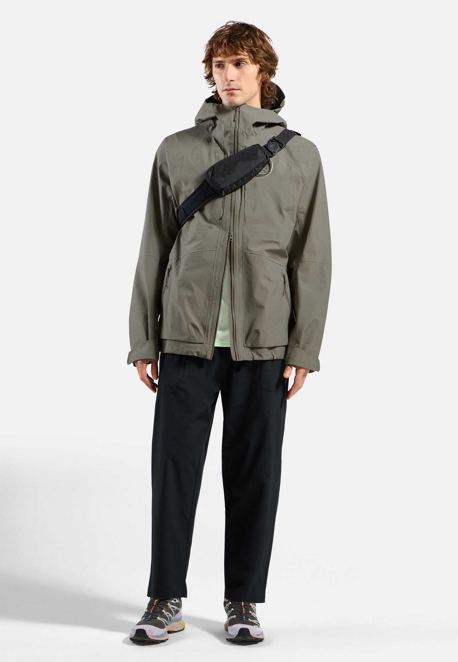 Ultraleichte Ascent 7/8-Ripstop-Hose mit schmal zulaufendem Bein