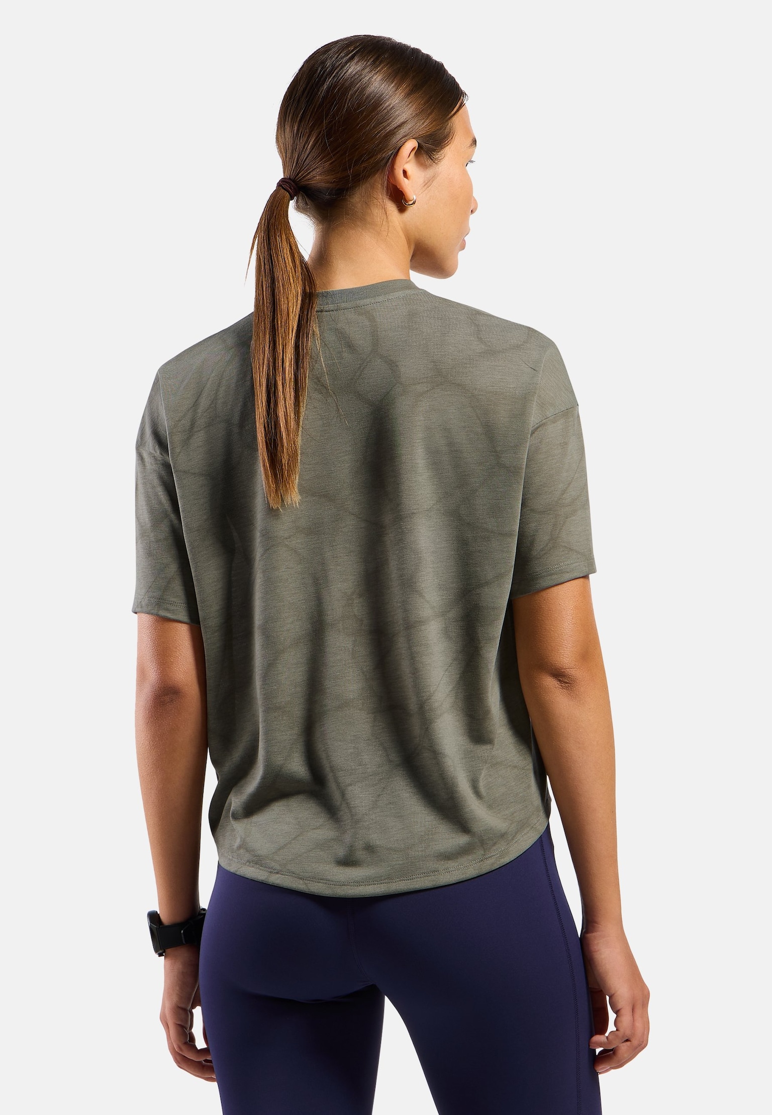 Active 365 Natural Blend Print Running T-Shirt