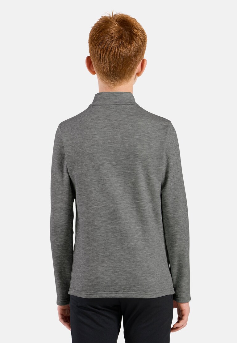 The Berra kids' half-zip mid layer