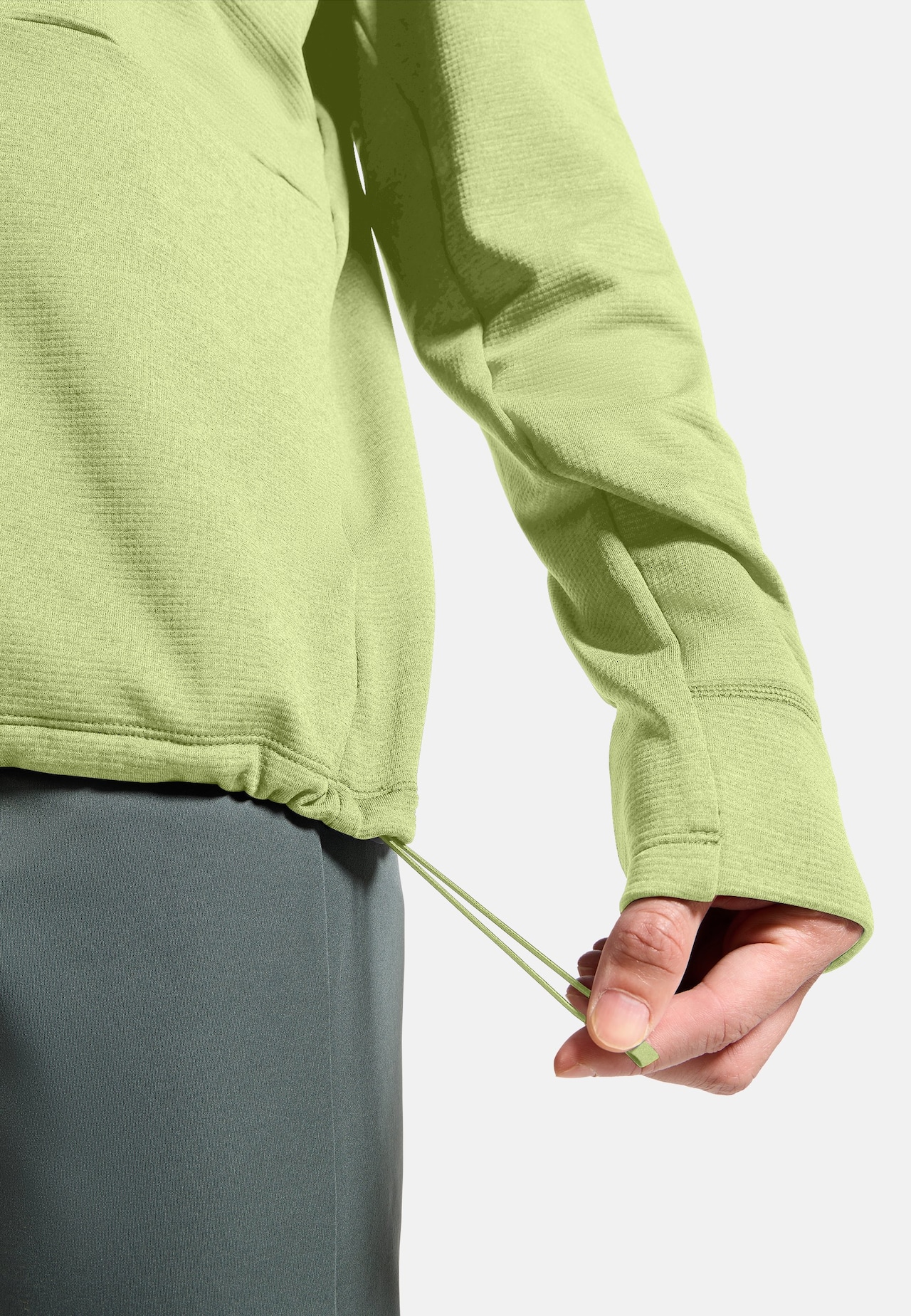 Grid Fleece Mid Layer Half-Zip