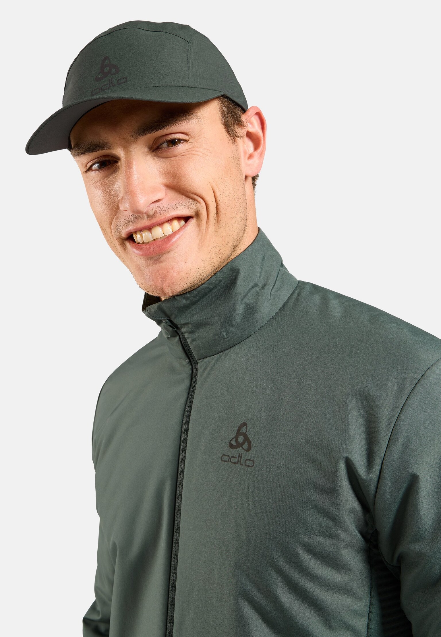 Giacca da running ibrida Essentials Insulator