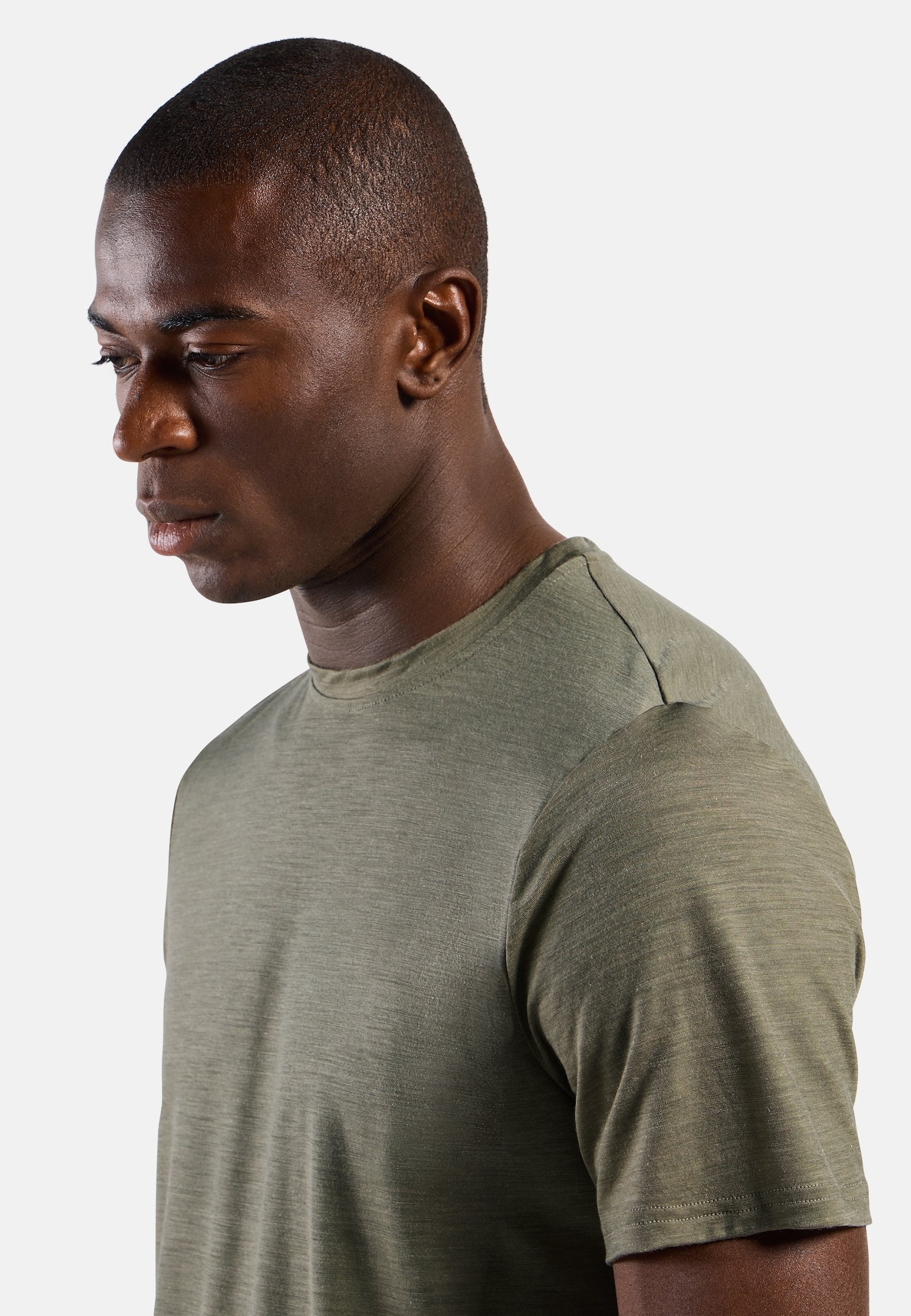 Merino Tencel Plain T-Shirt