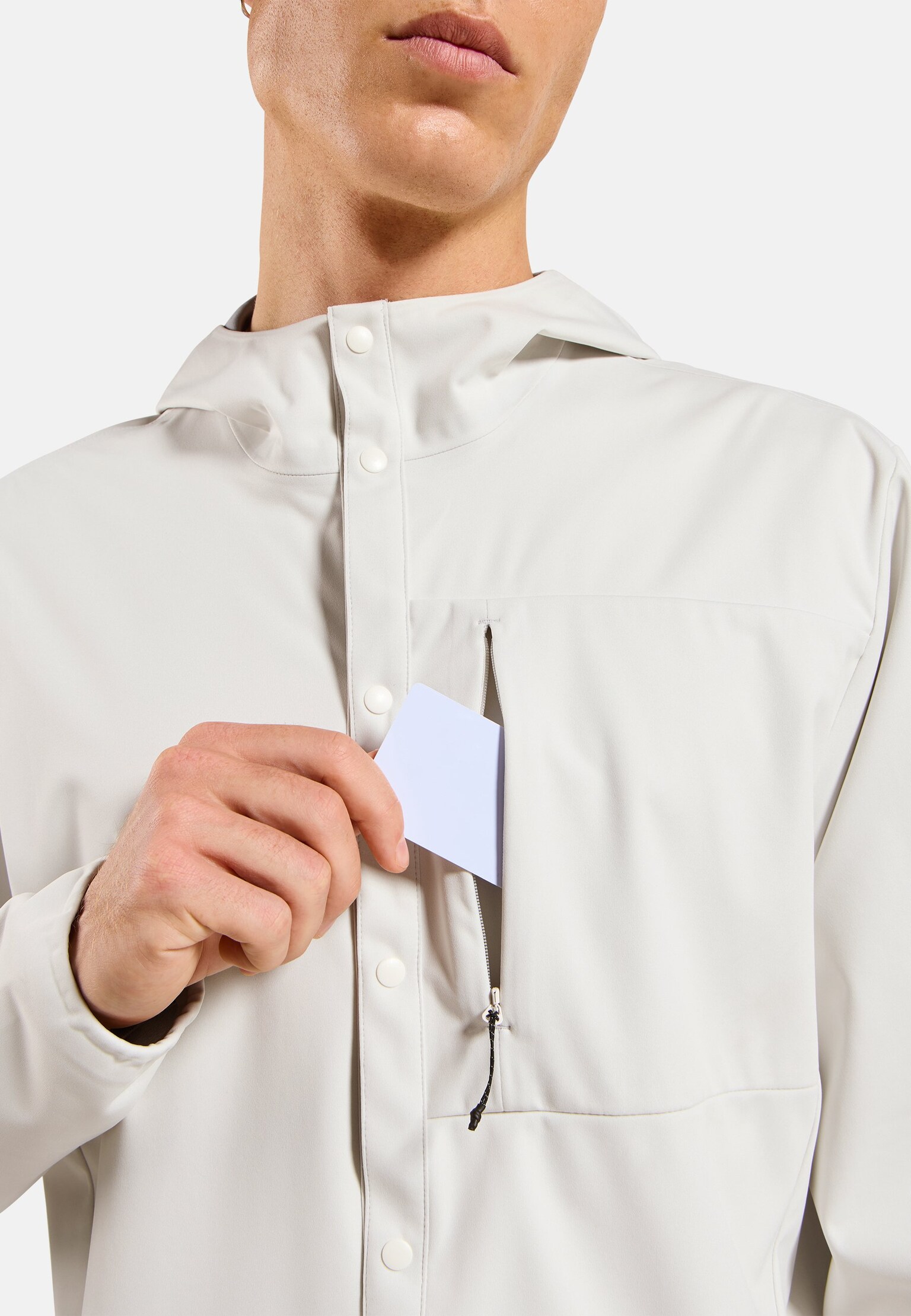 The Ascent Transition ultralight softshell hoody