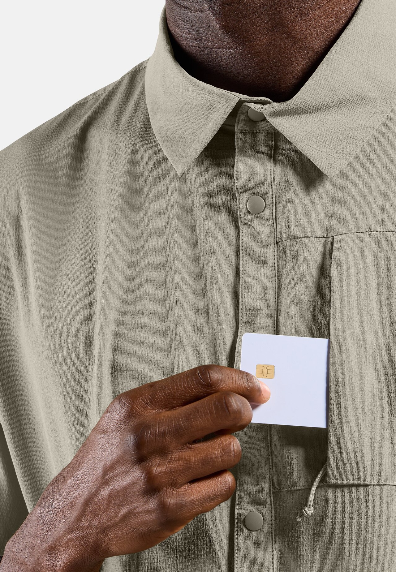 Essential Shirt met Korte Mouwen