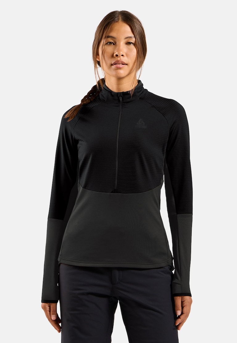 The Descent Ceramiwarm half zip mid layer