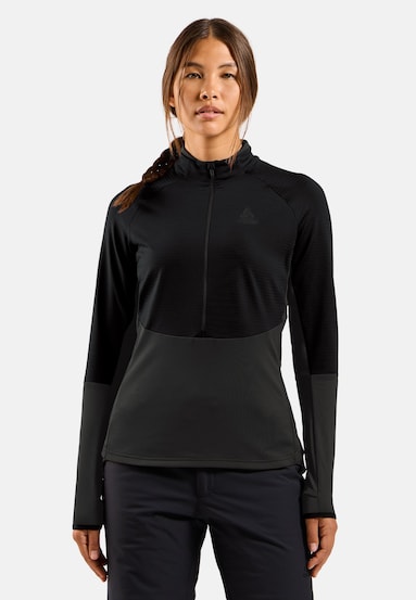 The Descent Ceramiwarm half zip mid layer