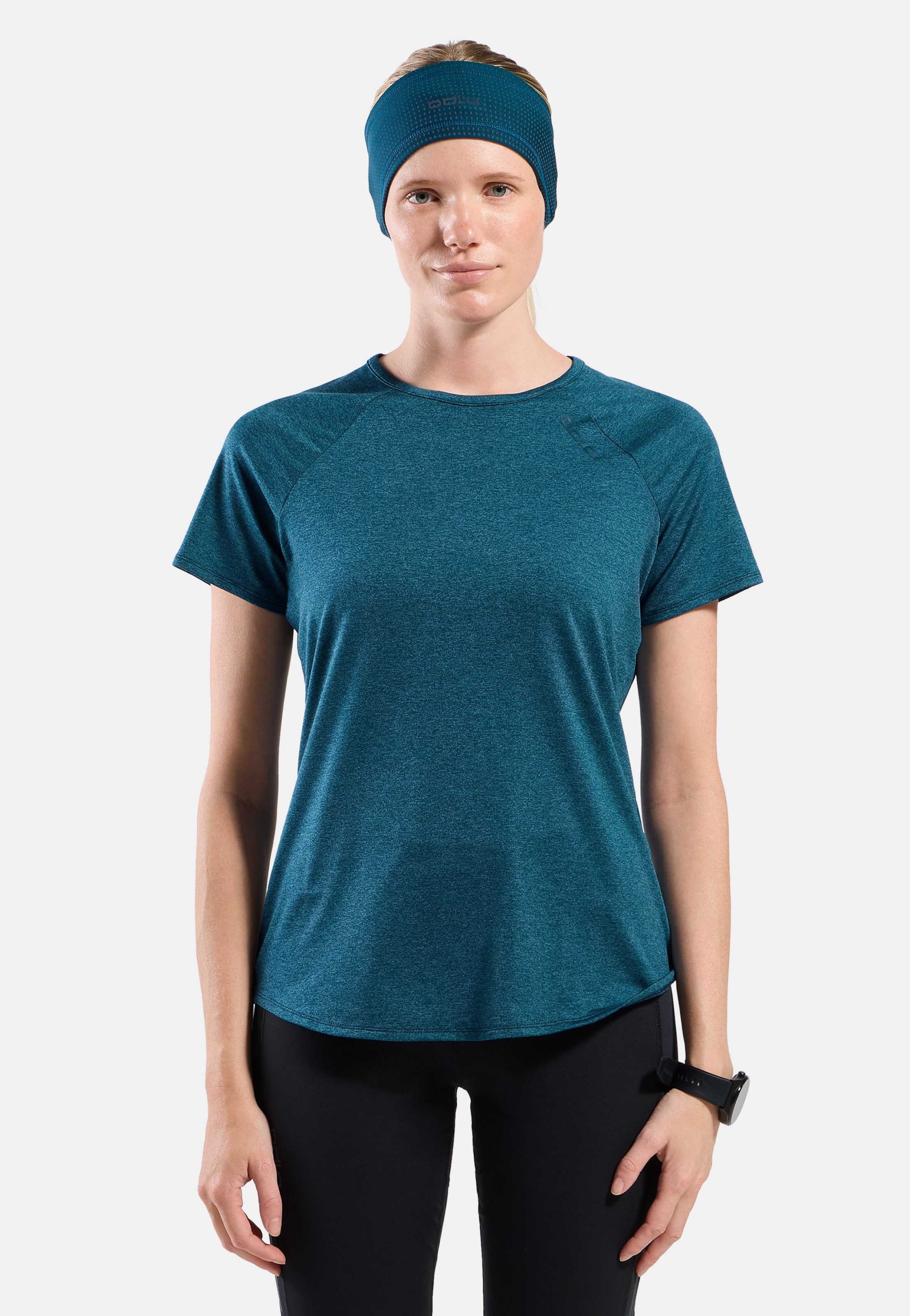 Odlo Essential 365 Lauf-T-Shirt für Damen - Training, Running - marineblau, S