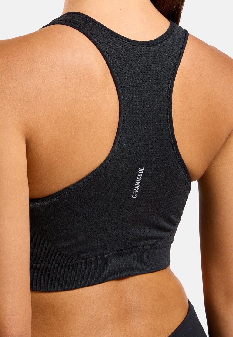The Ceramicool Seamless Medium Sports Bra