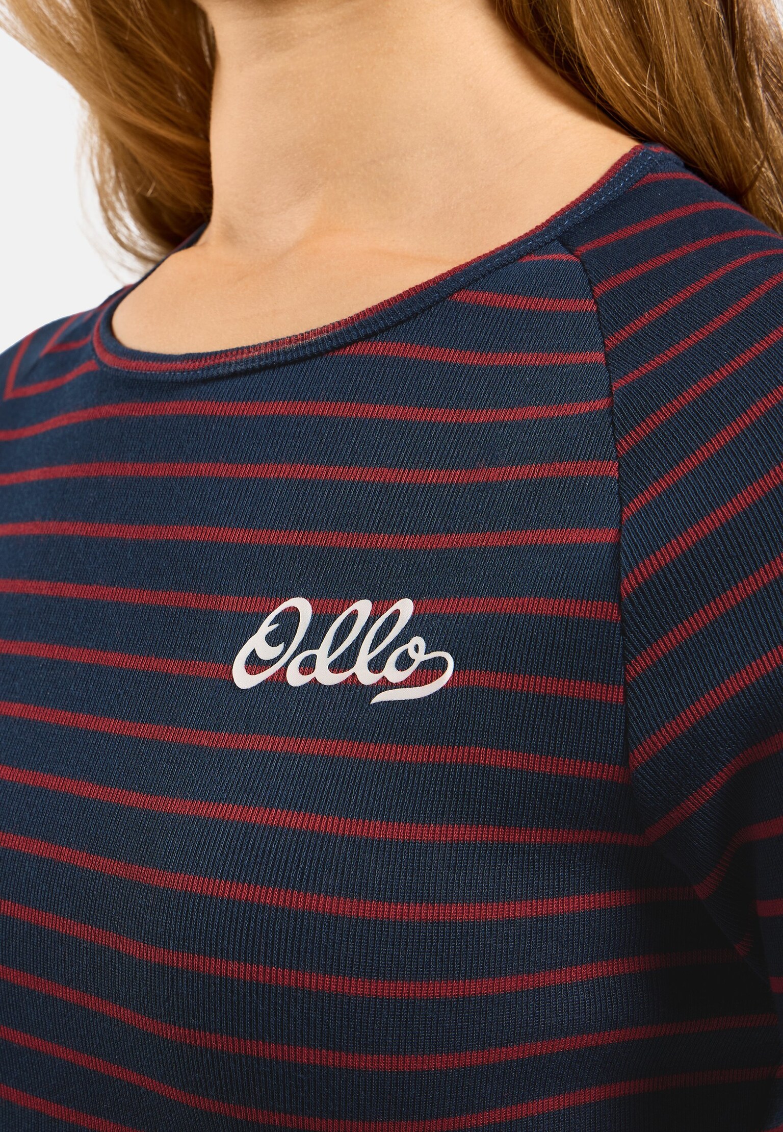 Active Warm Originals Stripes Base Layer Langarmshirt