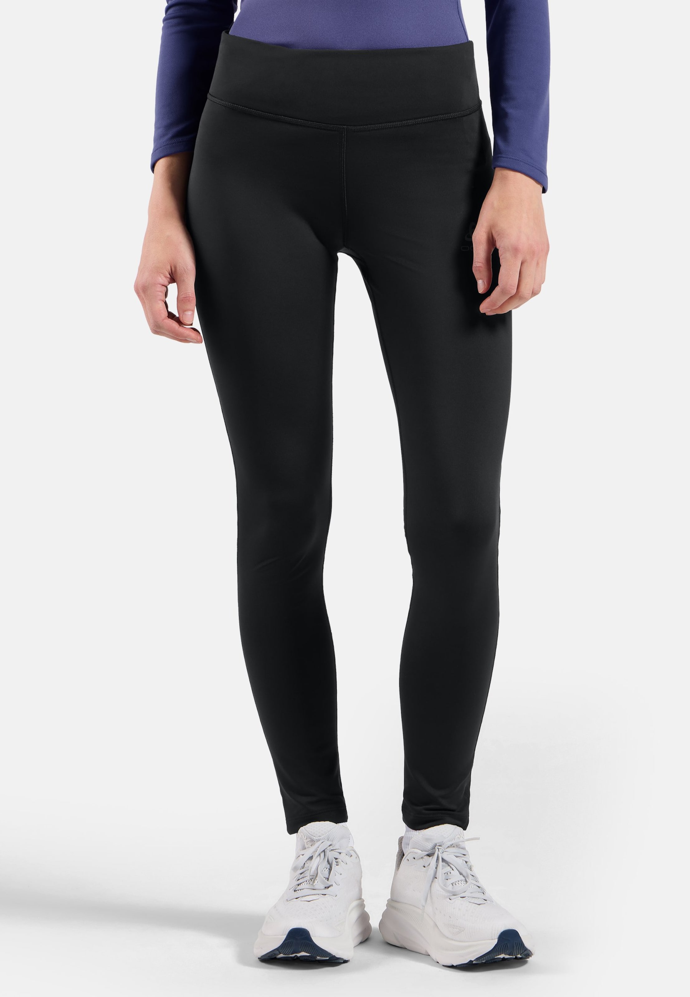 Odlo Essential Warm Lauftights für Damen - Running - schwarz, L