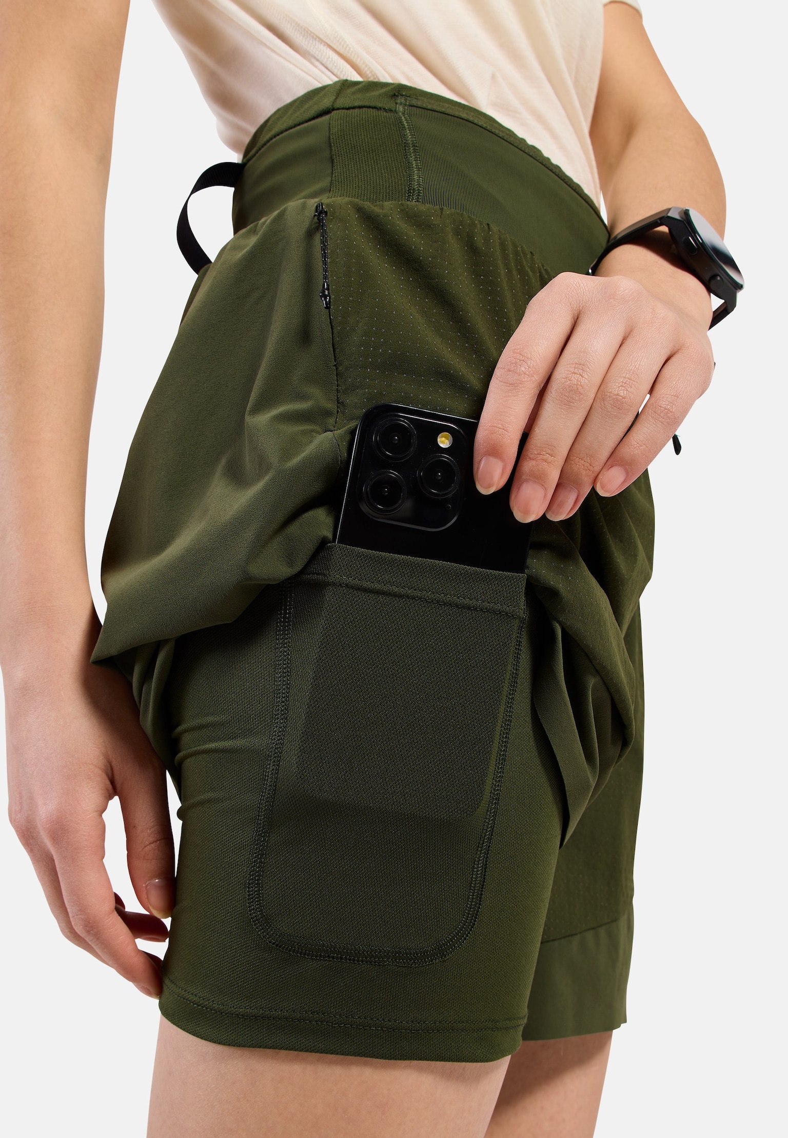 X-Alp 5-inch 2-i-1-terrengløpeshorts 2.0