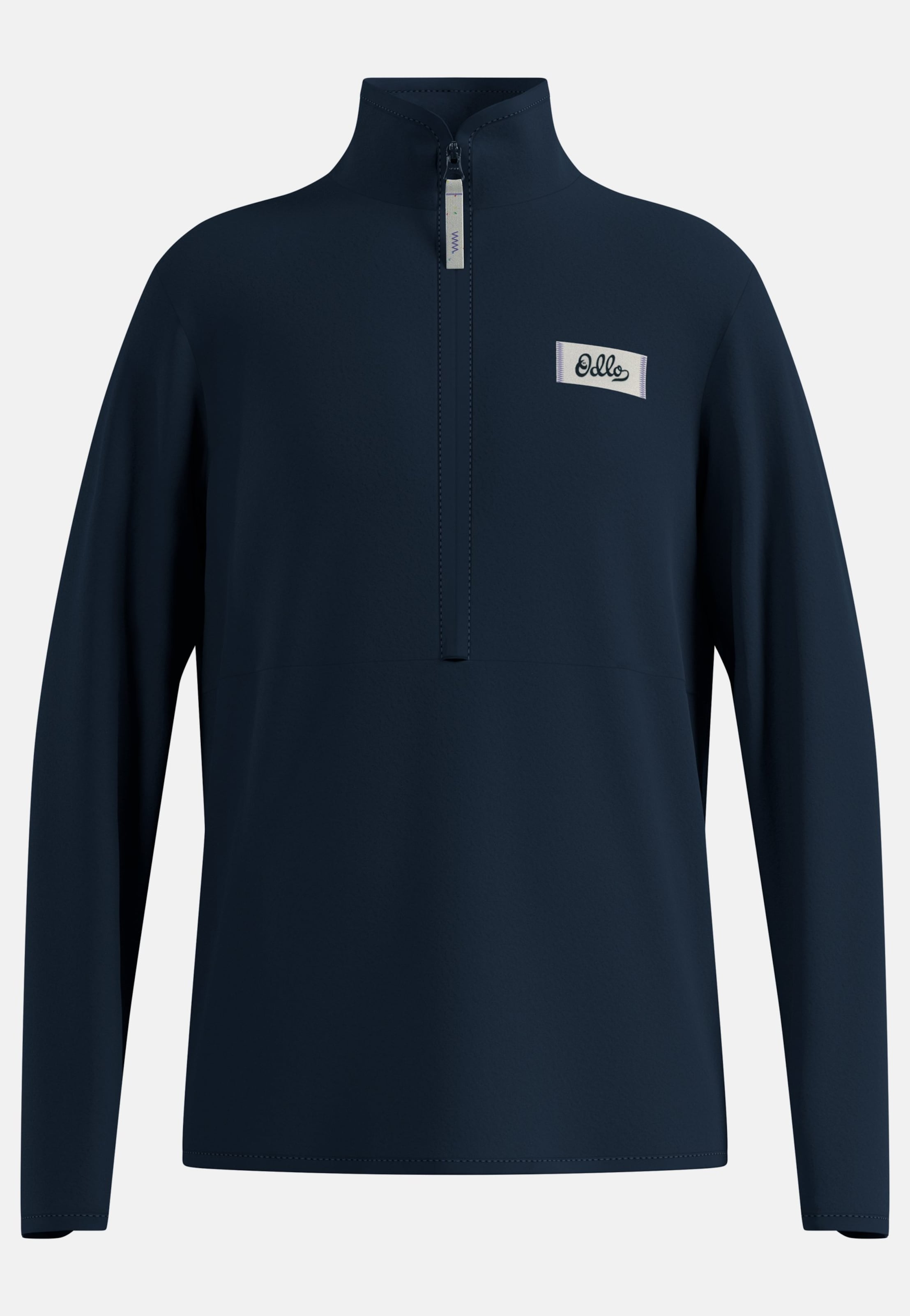 Odlo Classic Fleece Mid Layer Half-Zip für Kinder - Abenteuer & Komfort, Wandern - marineblau, 116