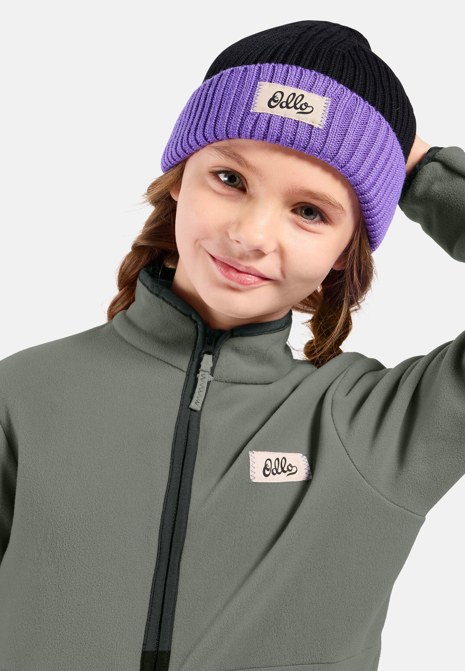 Mid layer met halve rits uit de Adventurer-collectie