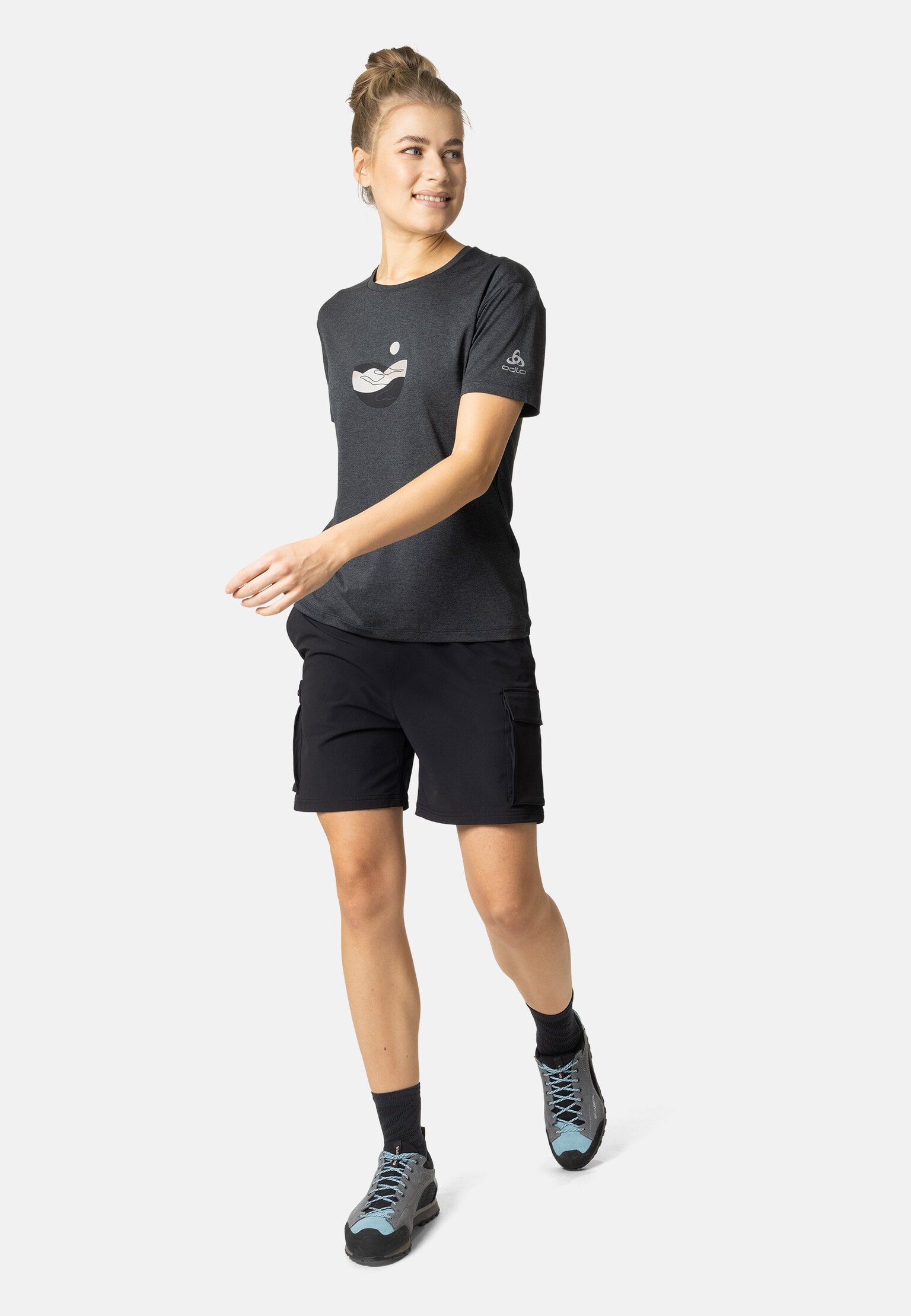 Essentials T-Shirt mit Lema Bergprint