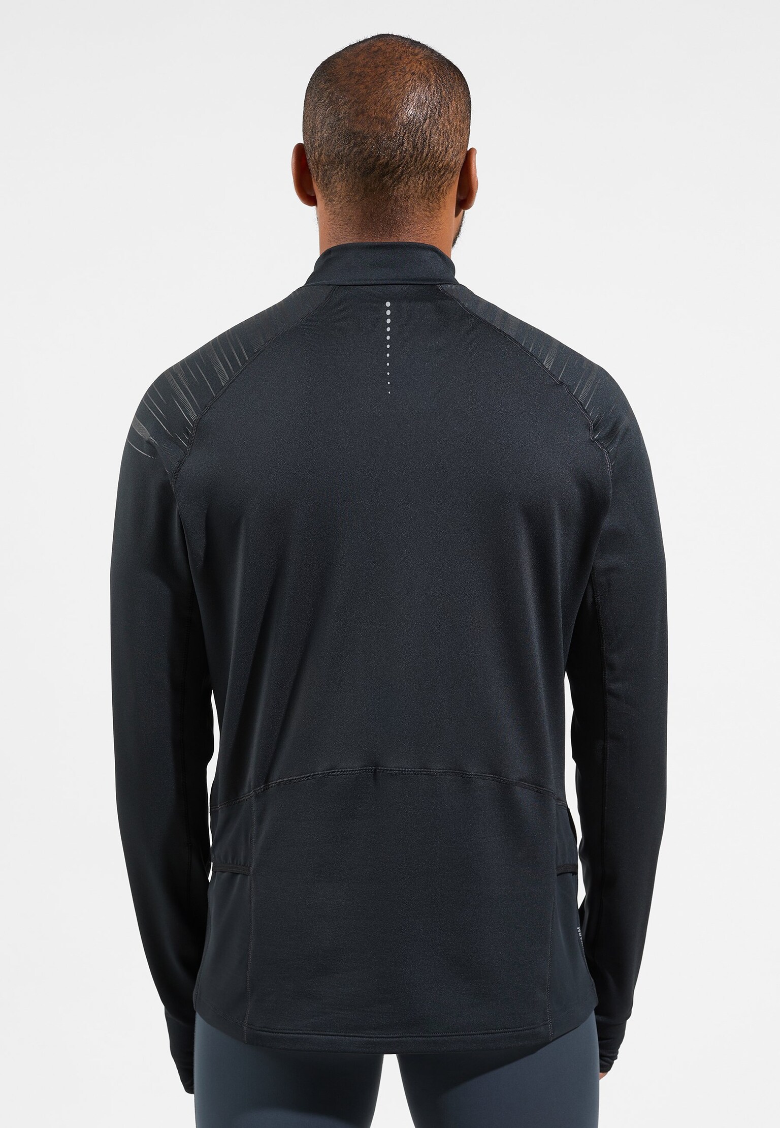 Mid layer running X-Alp Ceramiwarm con mezza zip
