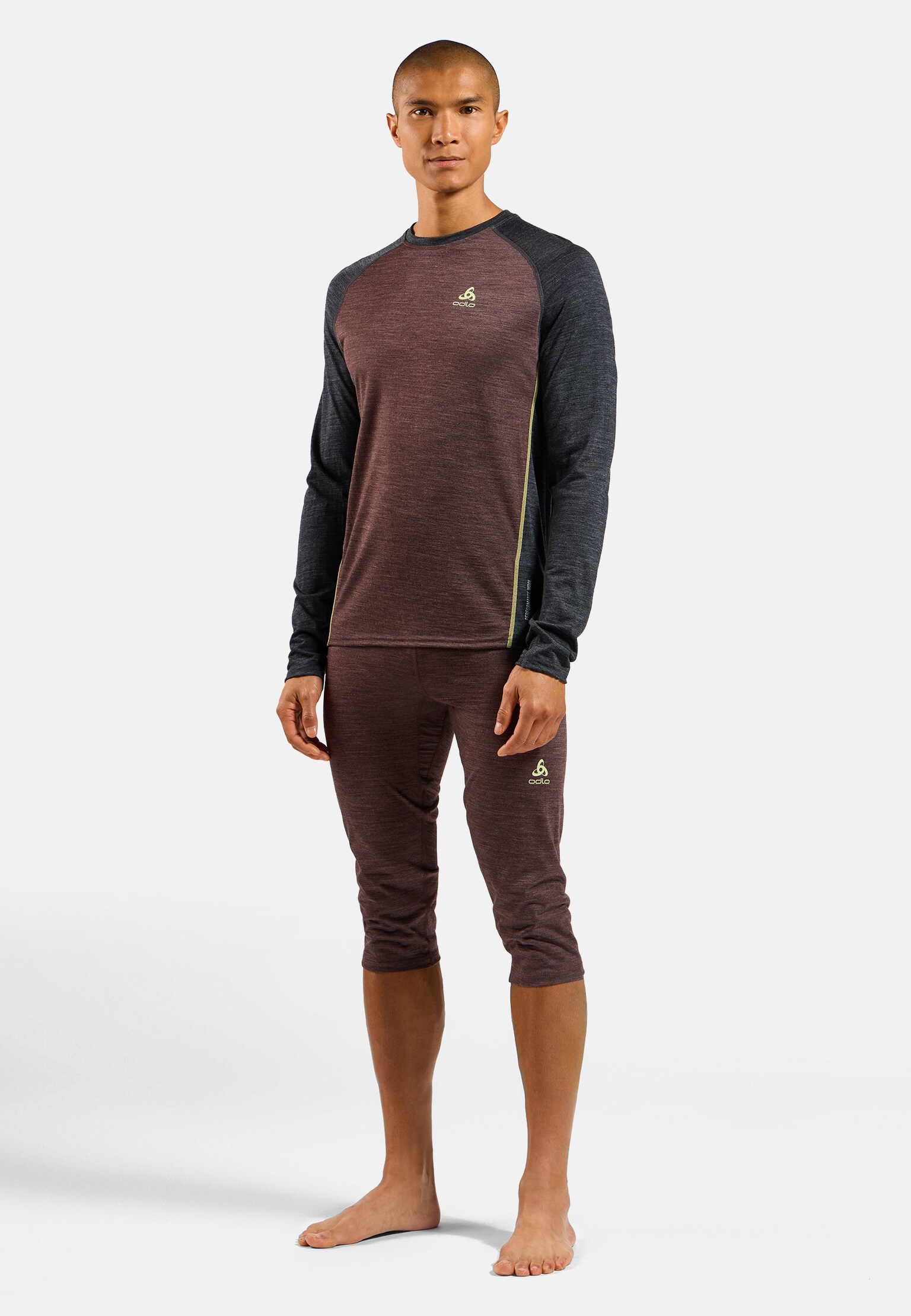 Collant technique trois quarts Performance Wool 150