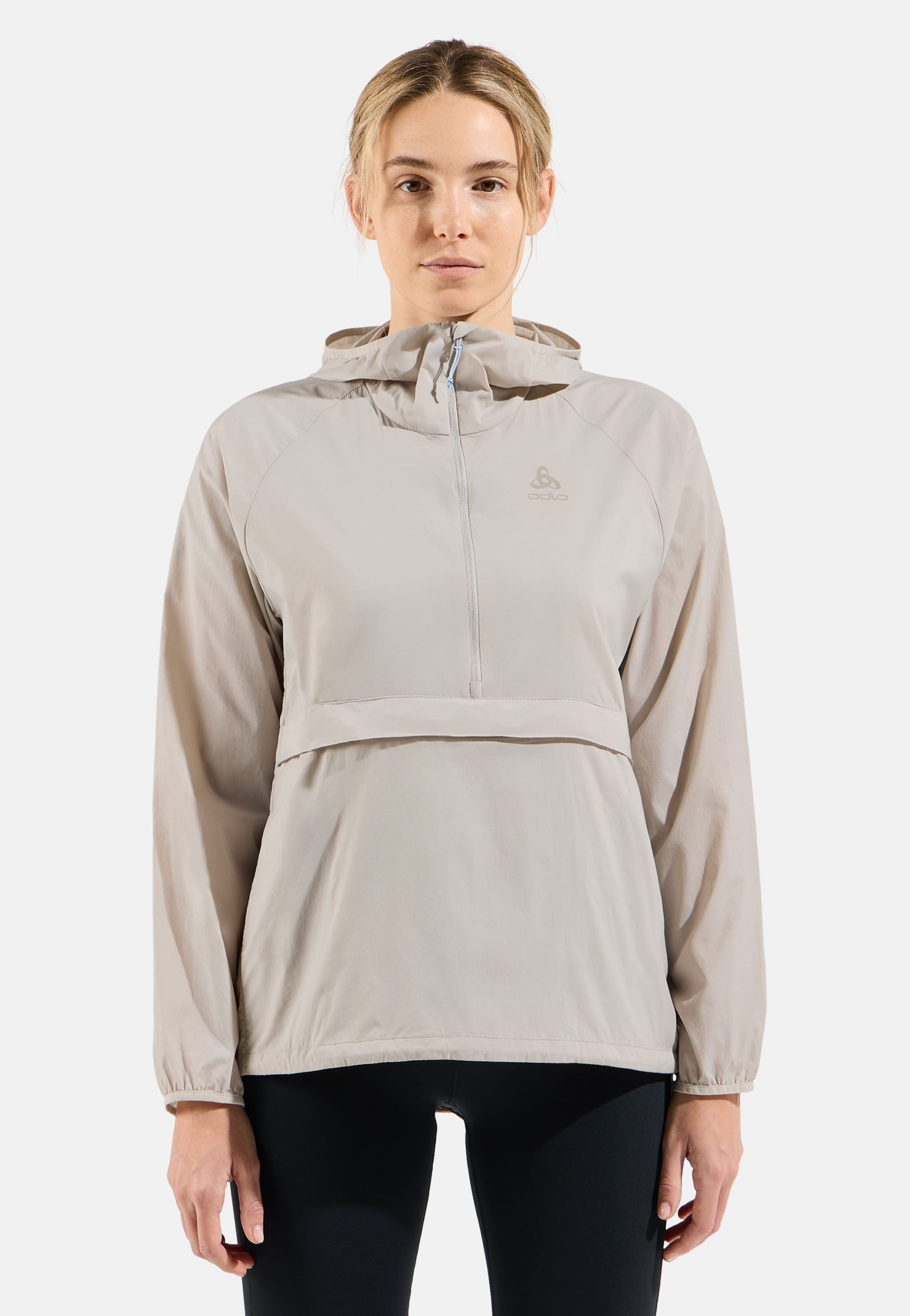 Odlo Essential Windbreaker Jacke für Damen - Wandern - beige, L