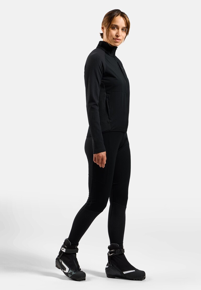 The Zeroweight Pro Performance Wool windproof hybrid cross-country jacket