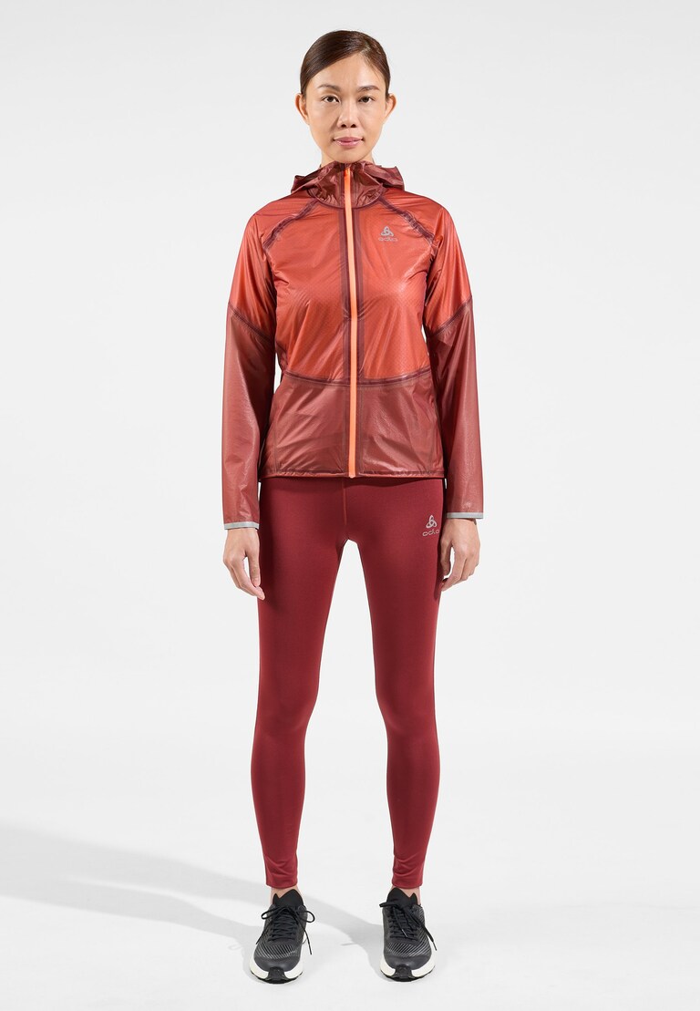 Giacca running impermeabile e isolante Dual Dry Performance Knit