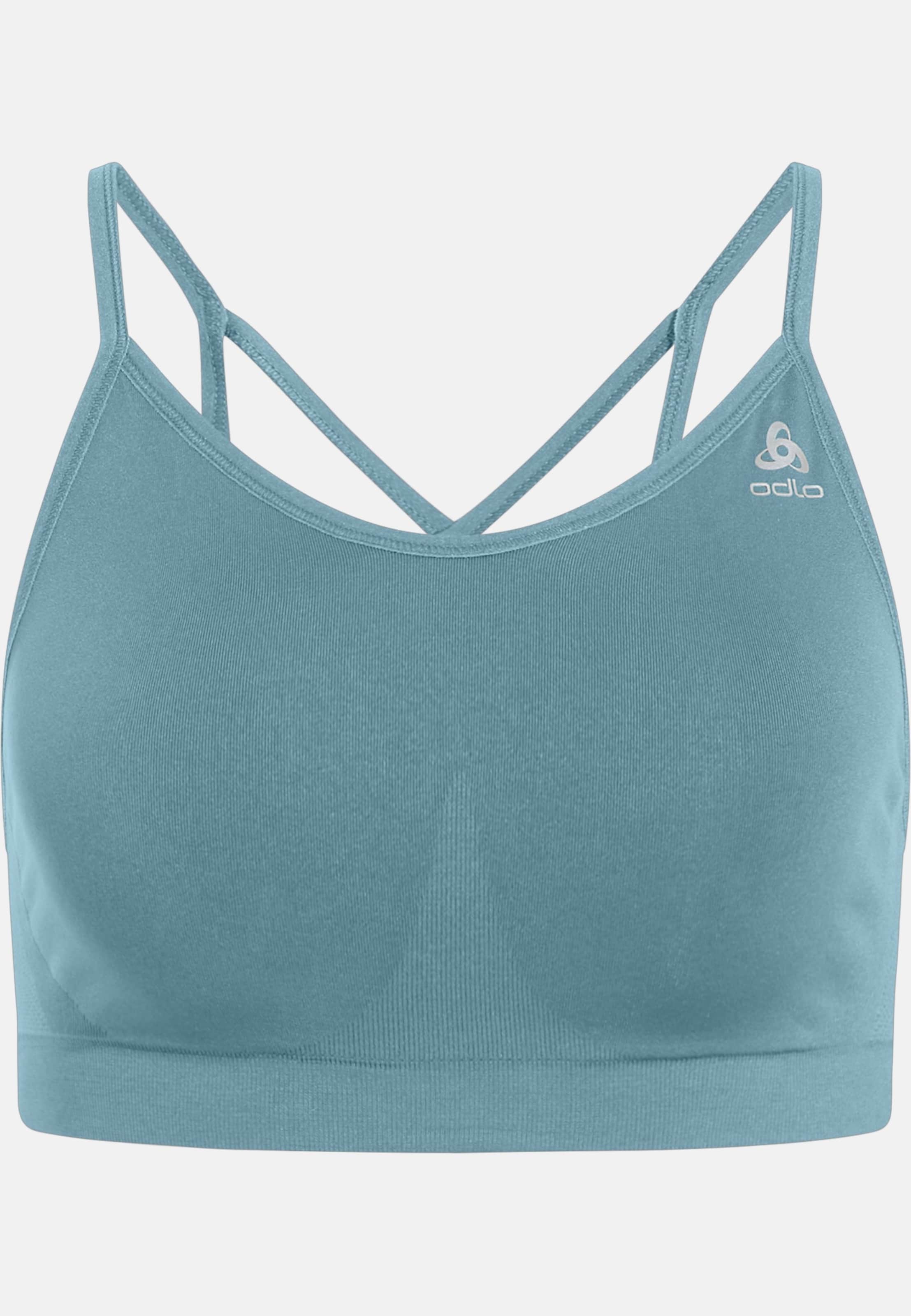 Odlo Seamless Soft Sport-BH für Damen, XS, blau