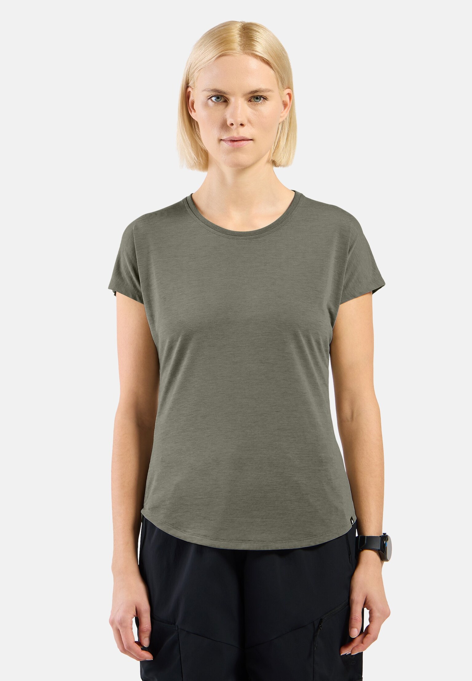 Essentials T-Shirt mit Naturfasern