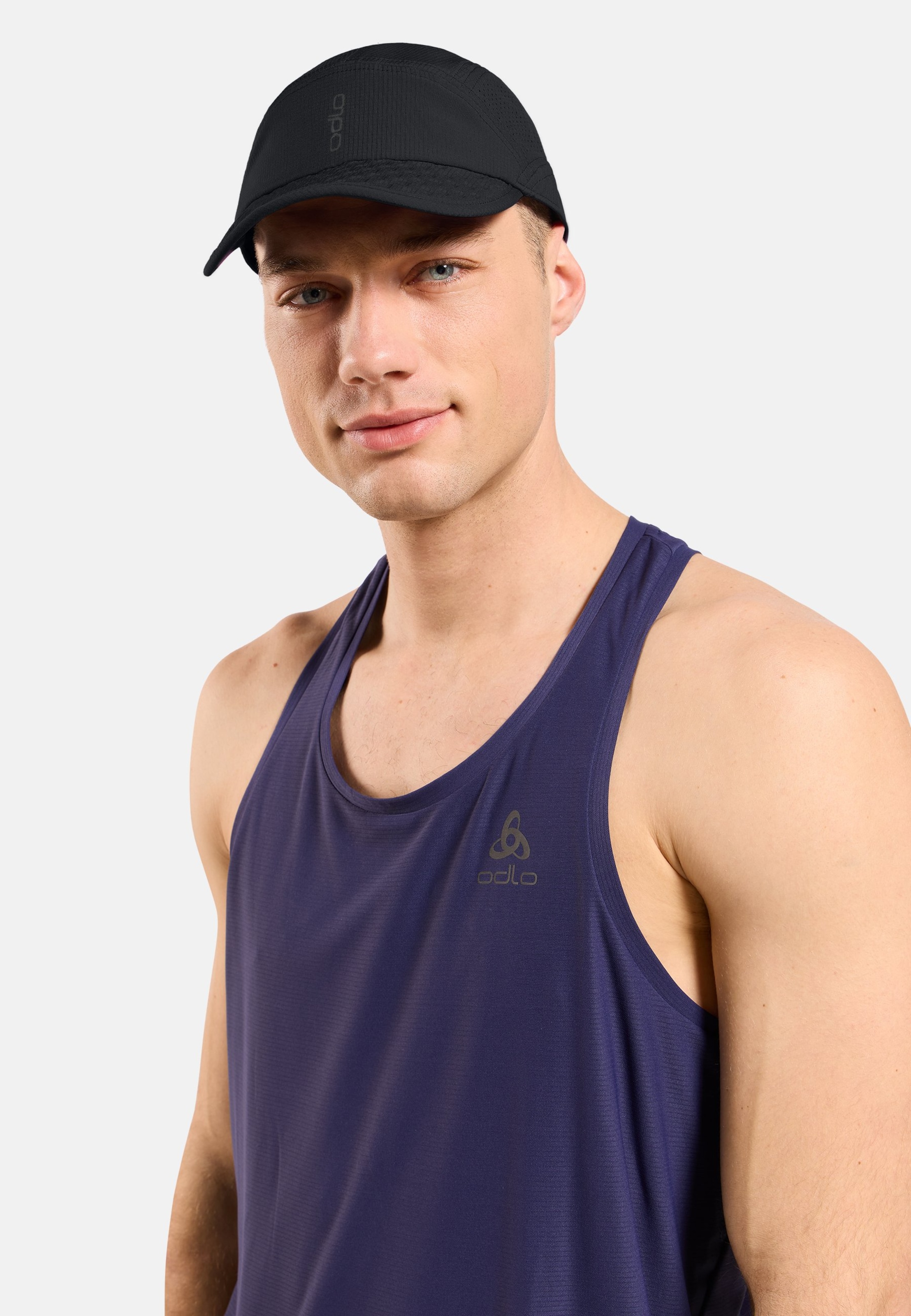 Odlo Performance Pro Laufcap, L/XL, schwarz