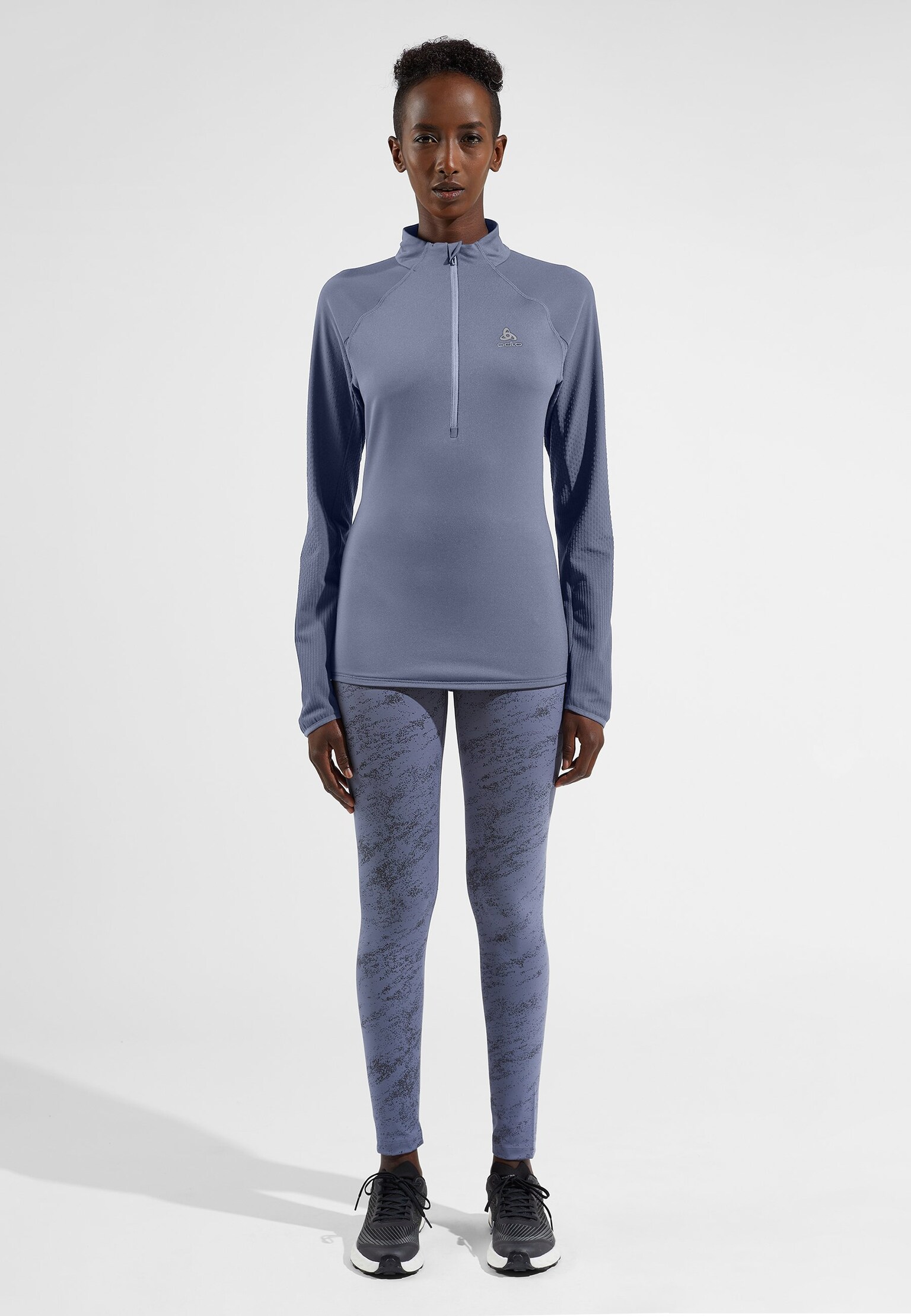 The Zeroweight print reflective running tights