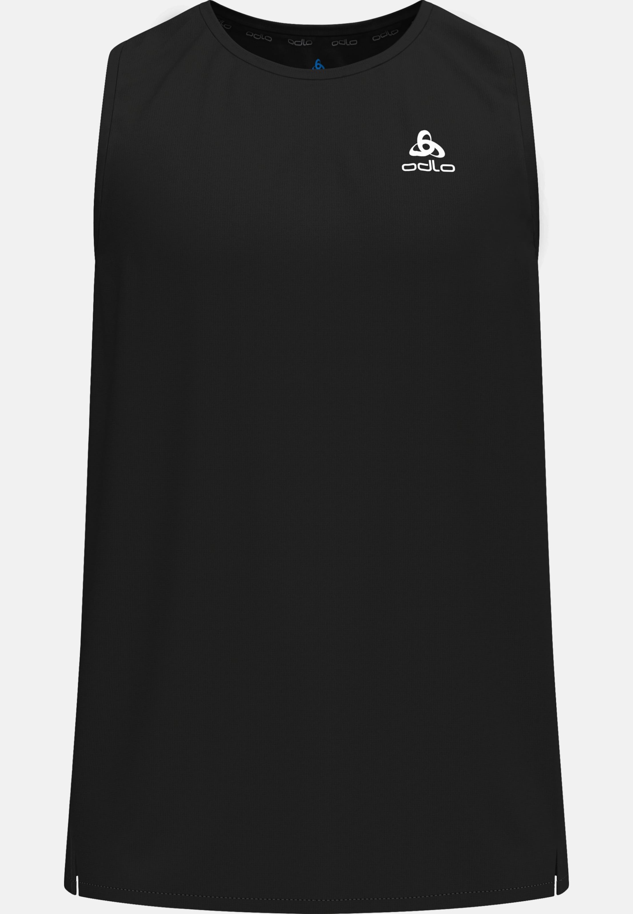 Odlo Zeroweight Chill-Tec Lauftop für Herren, L, schwarz