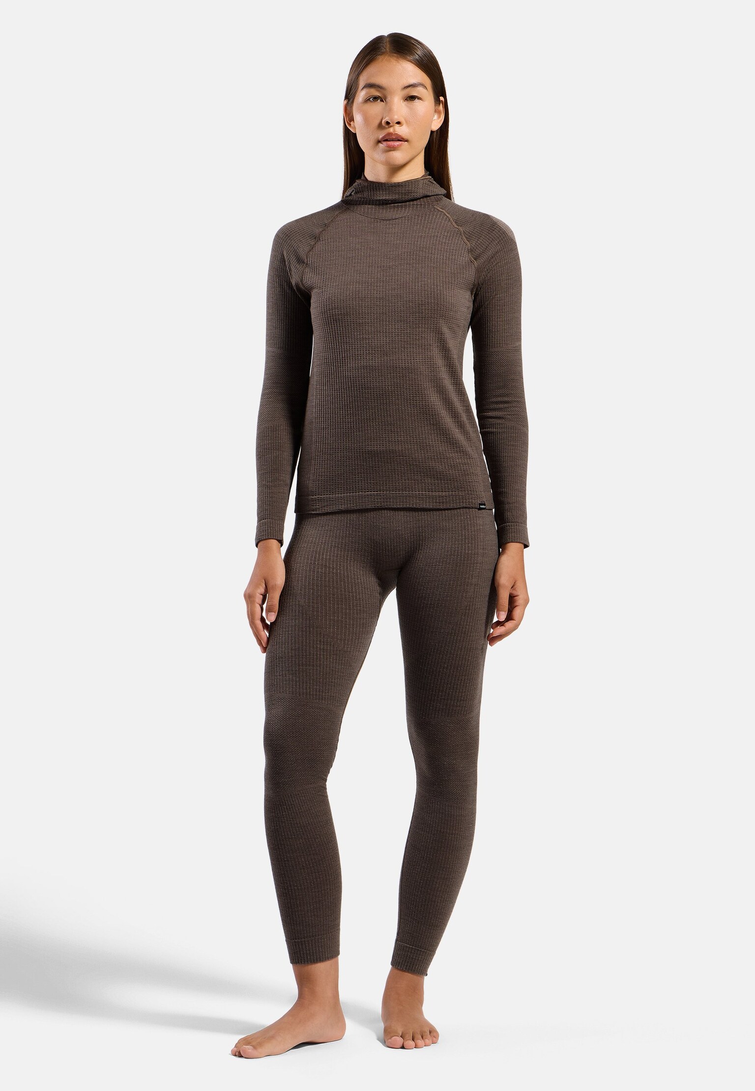 Seamless Performance Wool Base Layer with Facemask