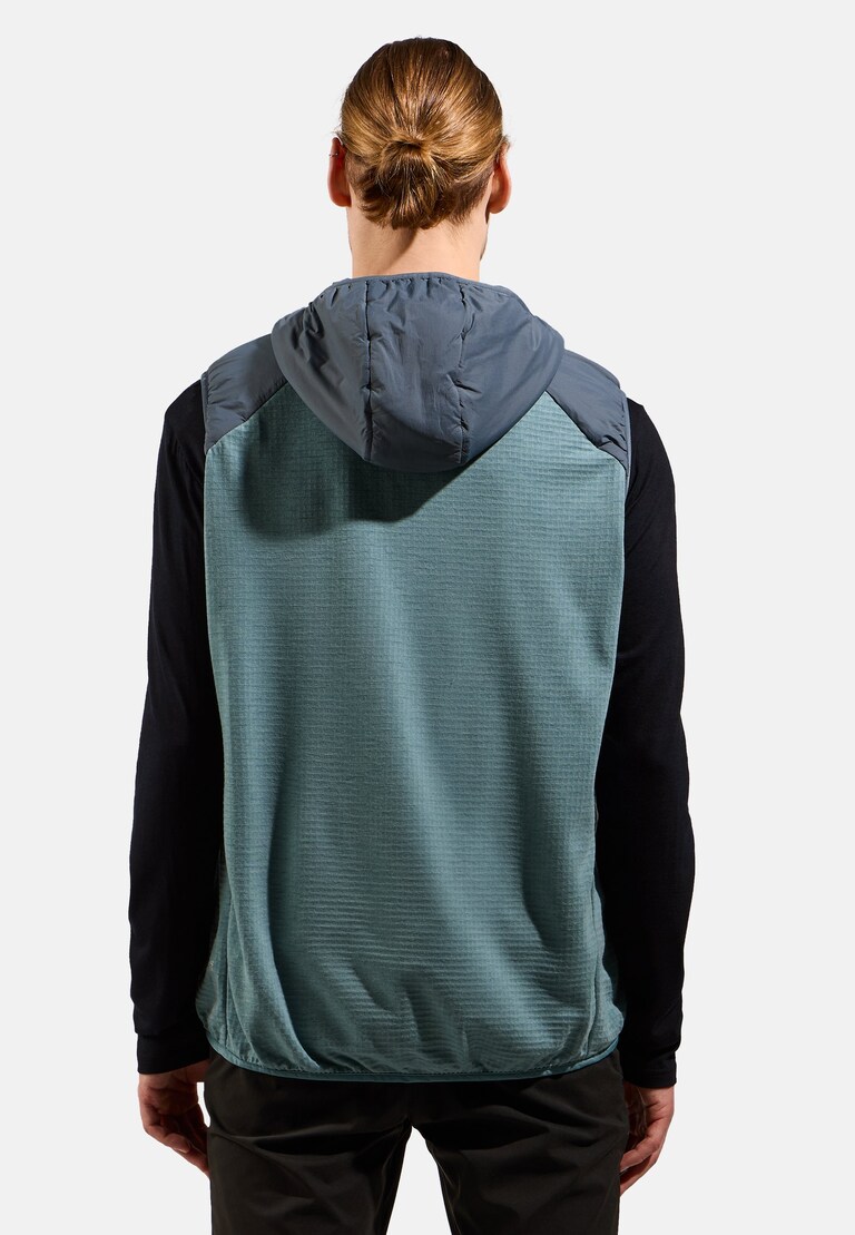 The Ascent wool insulated hybrid vest