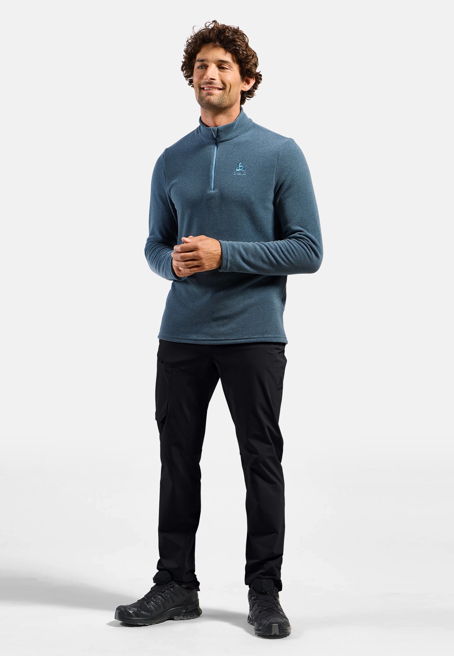 The men's Roy half-zip mid layer