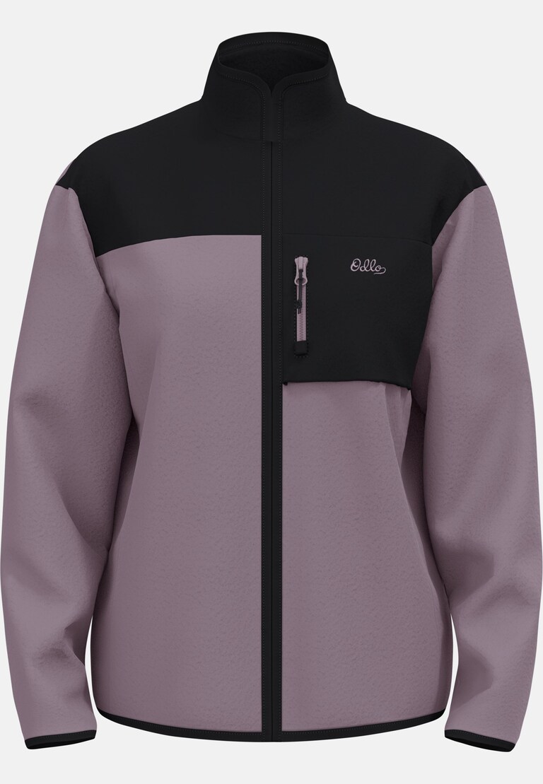 The Essentials high-pile full-zip mid layer