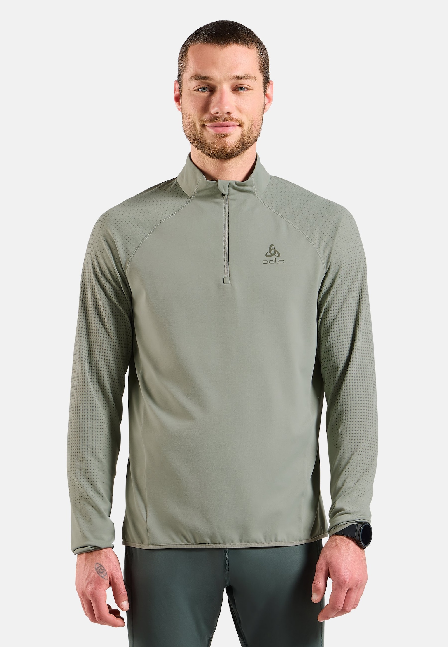 Zeroweight Warm Running Half-Zip Mid Layer
