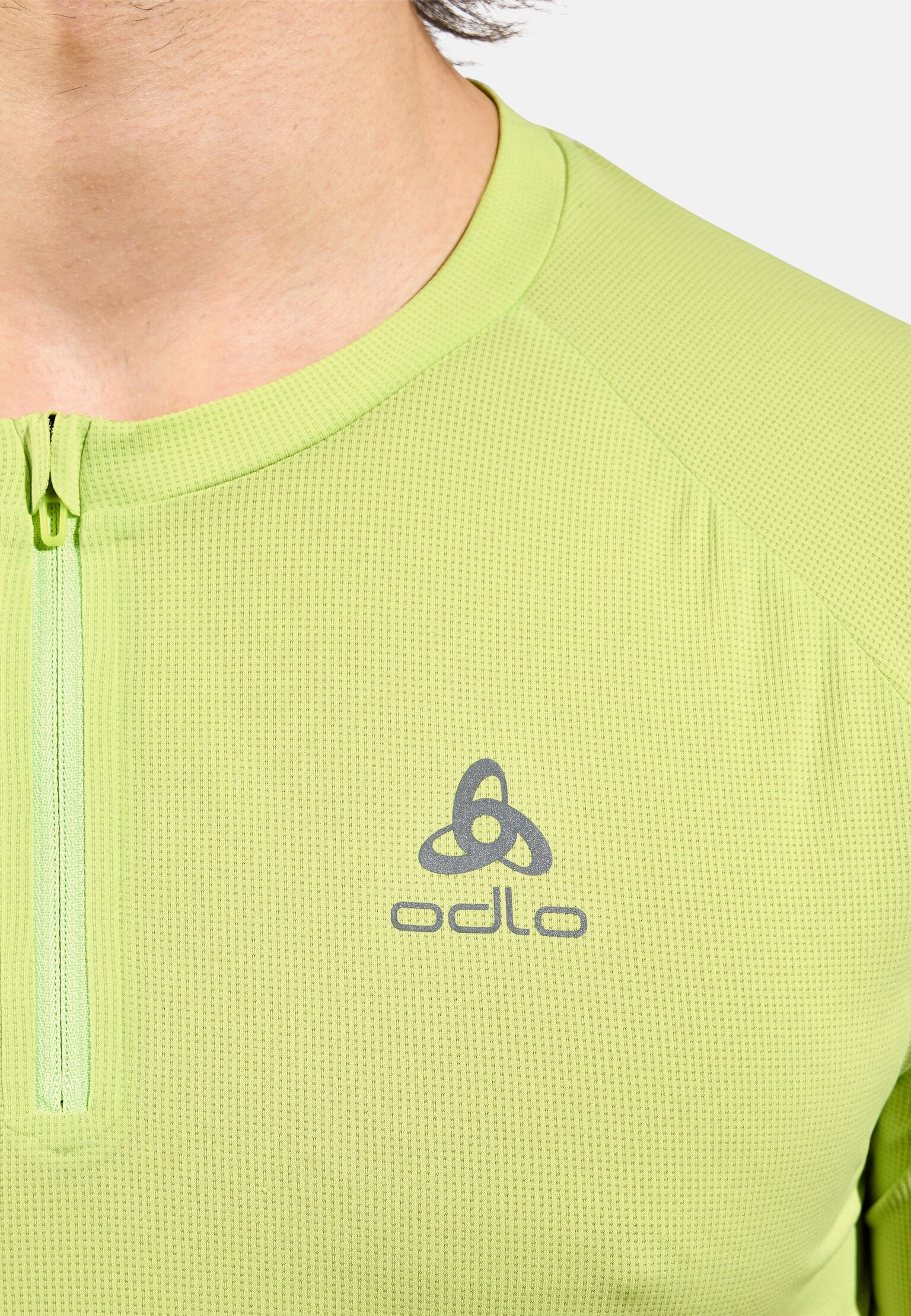 T-shirt de running à ½ zip X-Alp