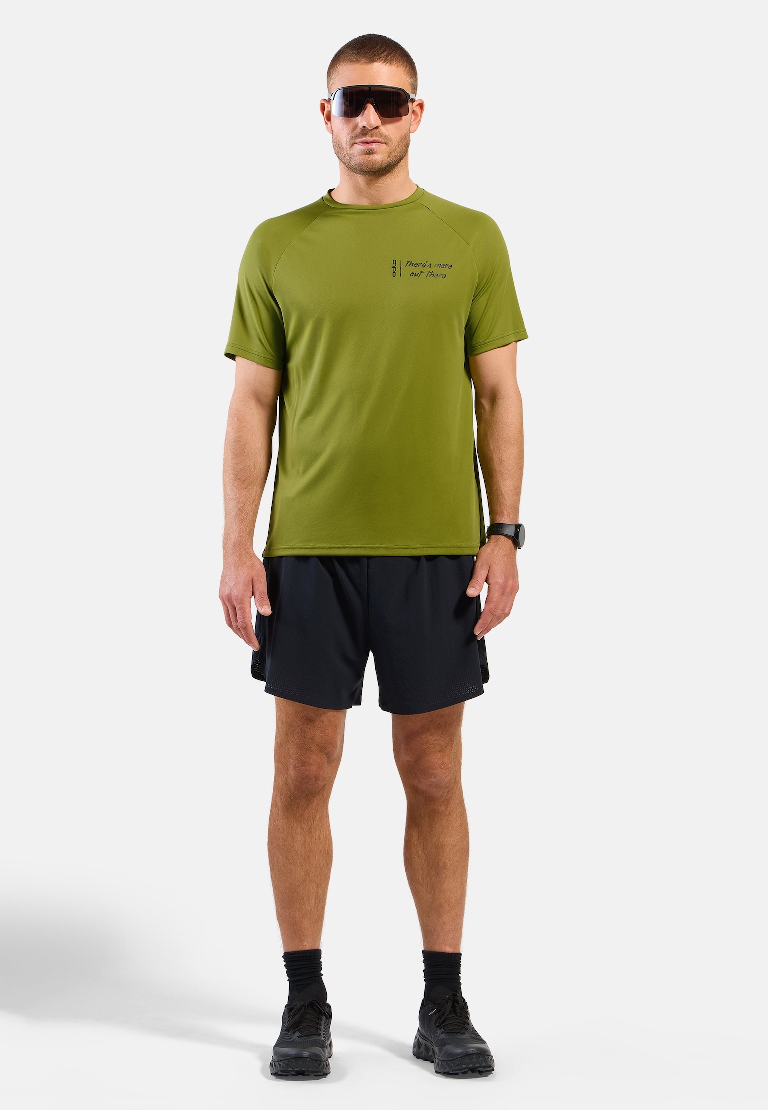 The Essentials print running t-shirt
